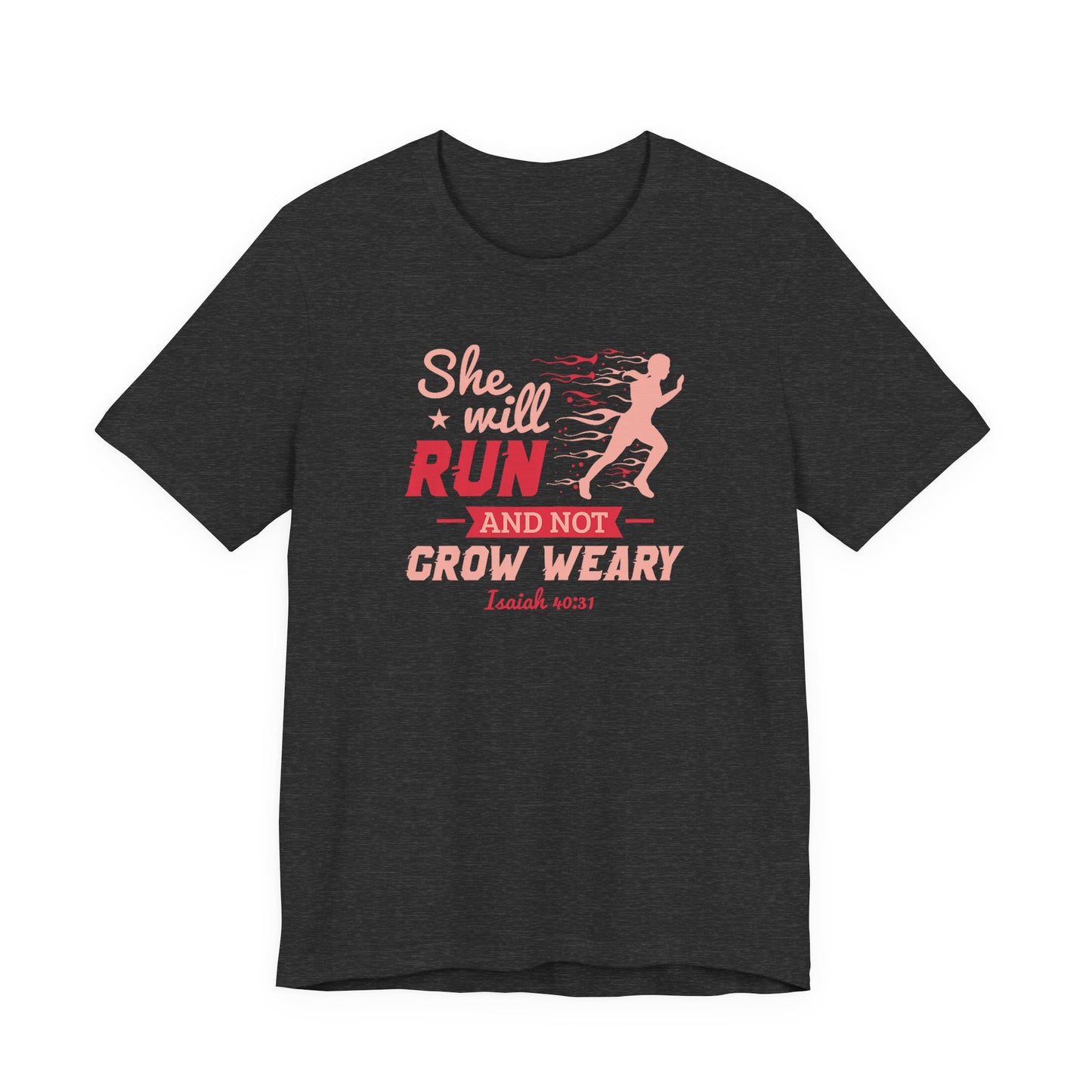 She will run Graphic Tee