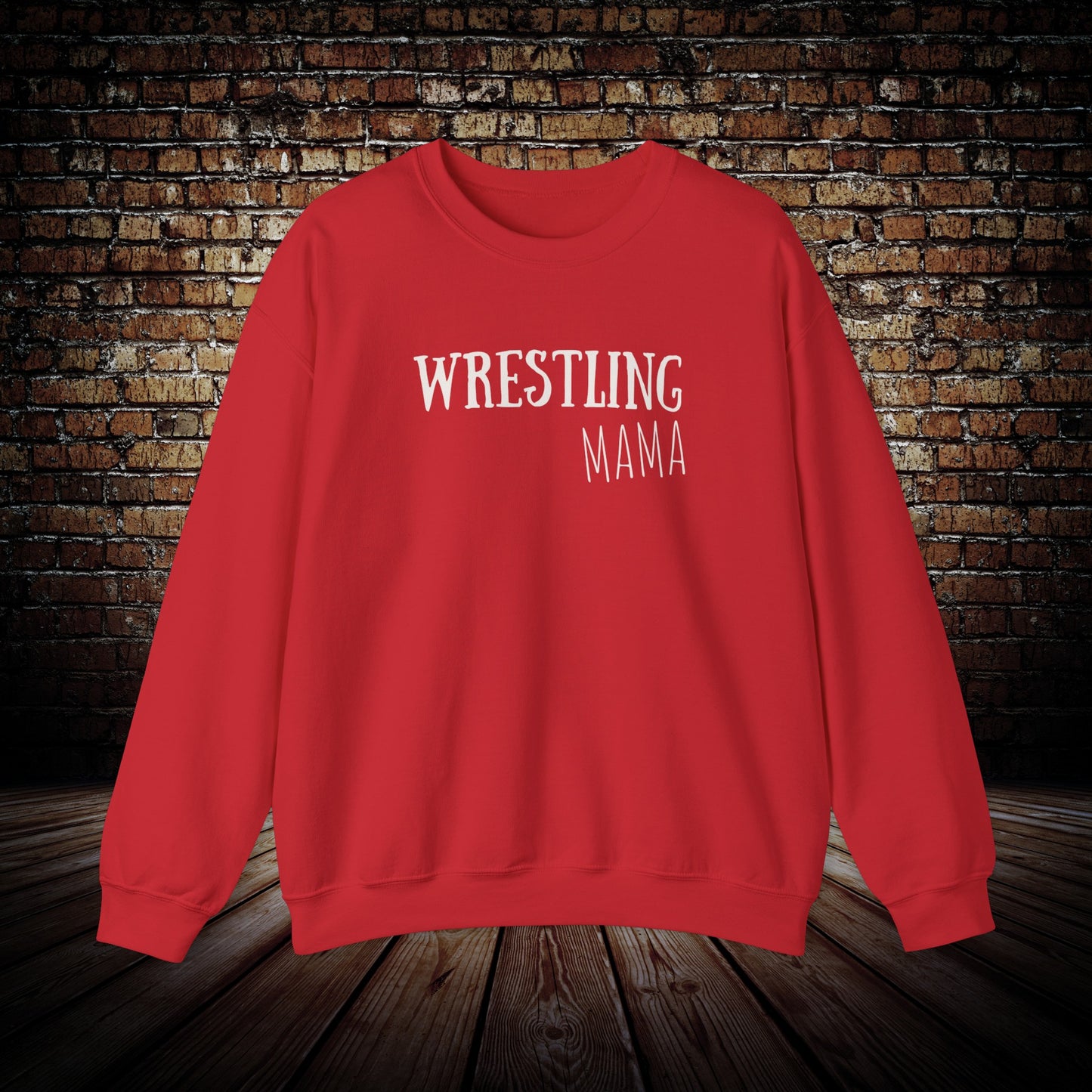 Wrestling mama sweatshirt