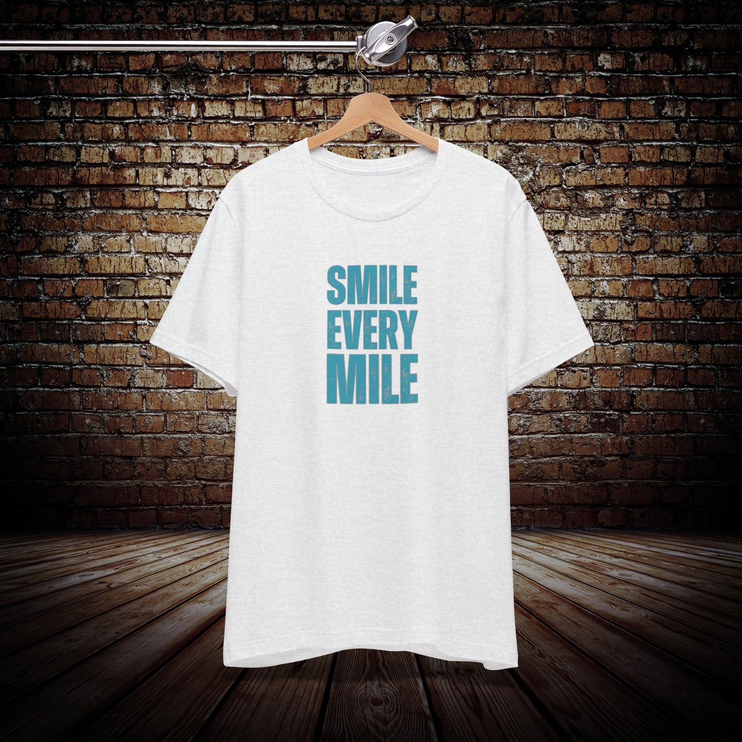 Unisex Running T-shirt - Smile Every Mile