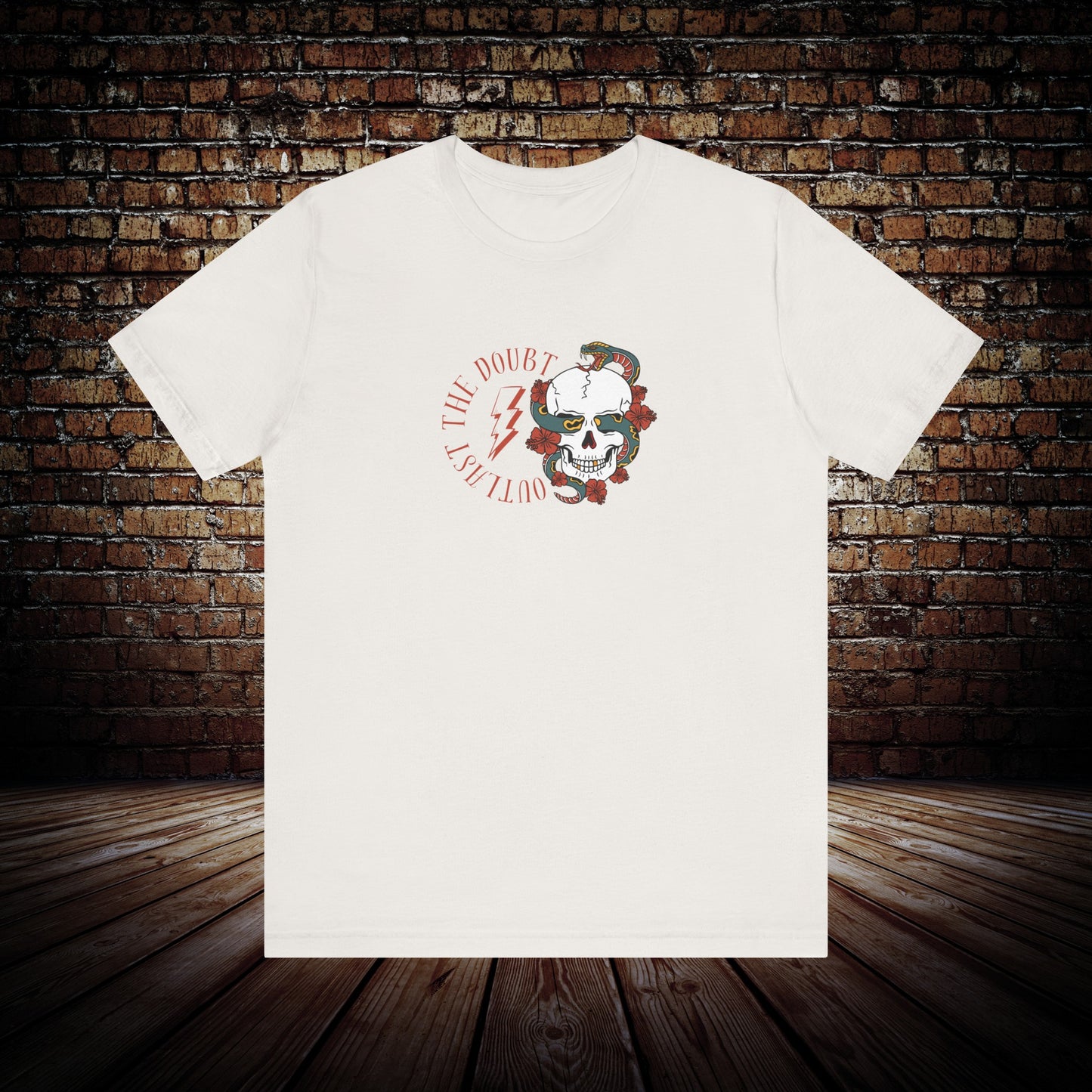 Outlast The Doubt - Skull & Snake - T-Shirt