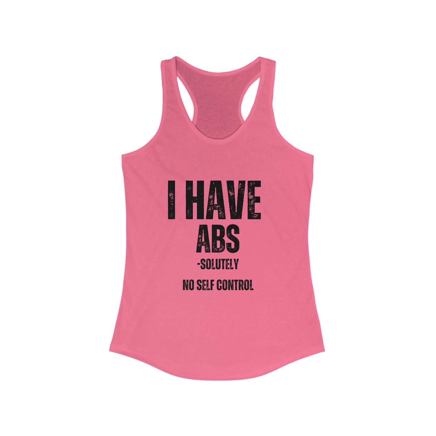 Funny Gym tank top - No self control