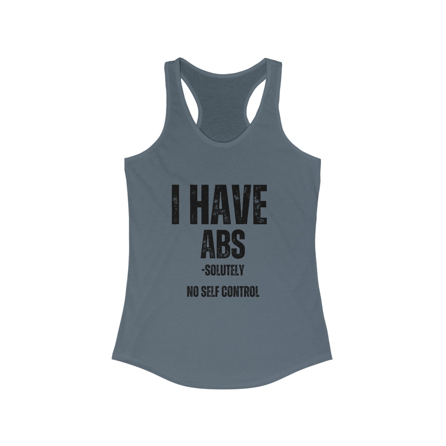 Funny Gym tank top - No self control