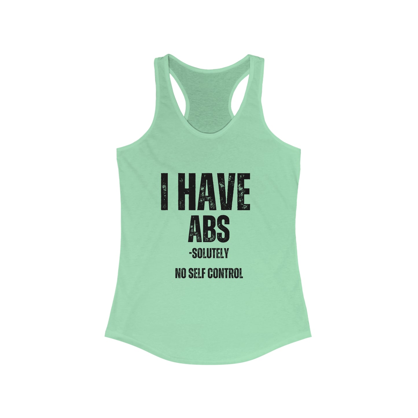 Funny Gym tank top - No self control