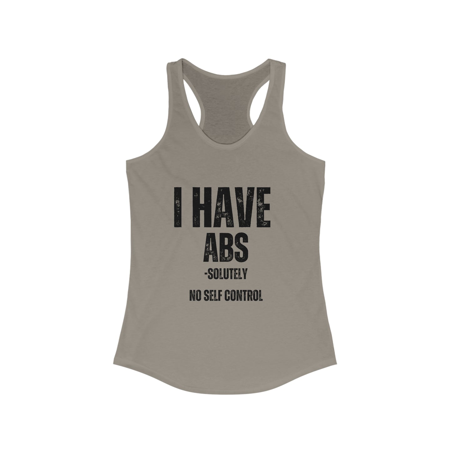 Funny Gym tank top - No self control