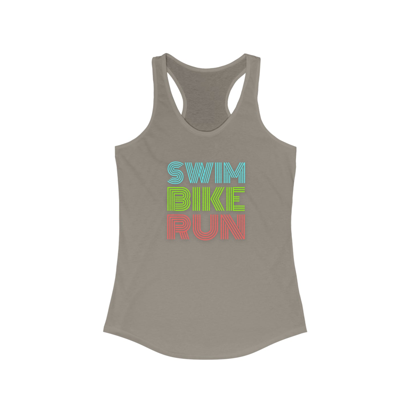 Triathlon Tank Top Swim Bike Run