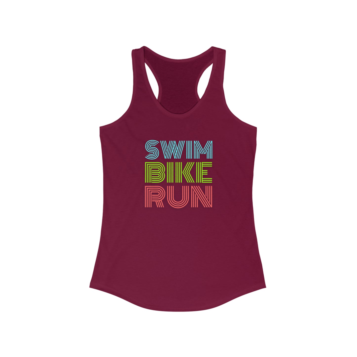 Triathlon Tank Top Swim Bike Run