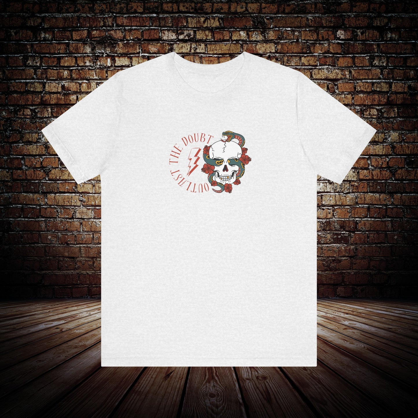Outlast The Doubt - Skull & Snake - T-Shirt