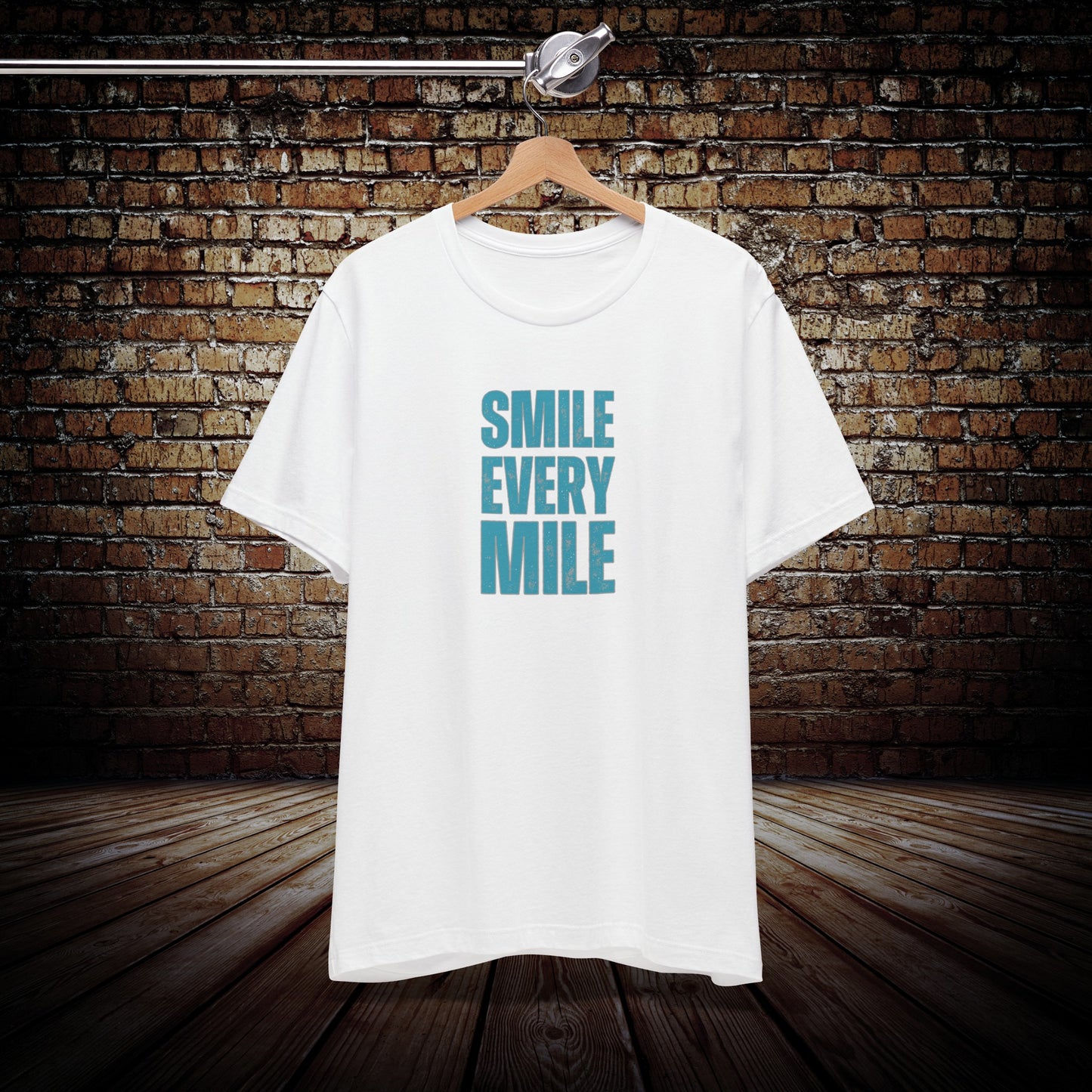 Unisex Running T-shirt - Smile Every Mile