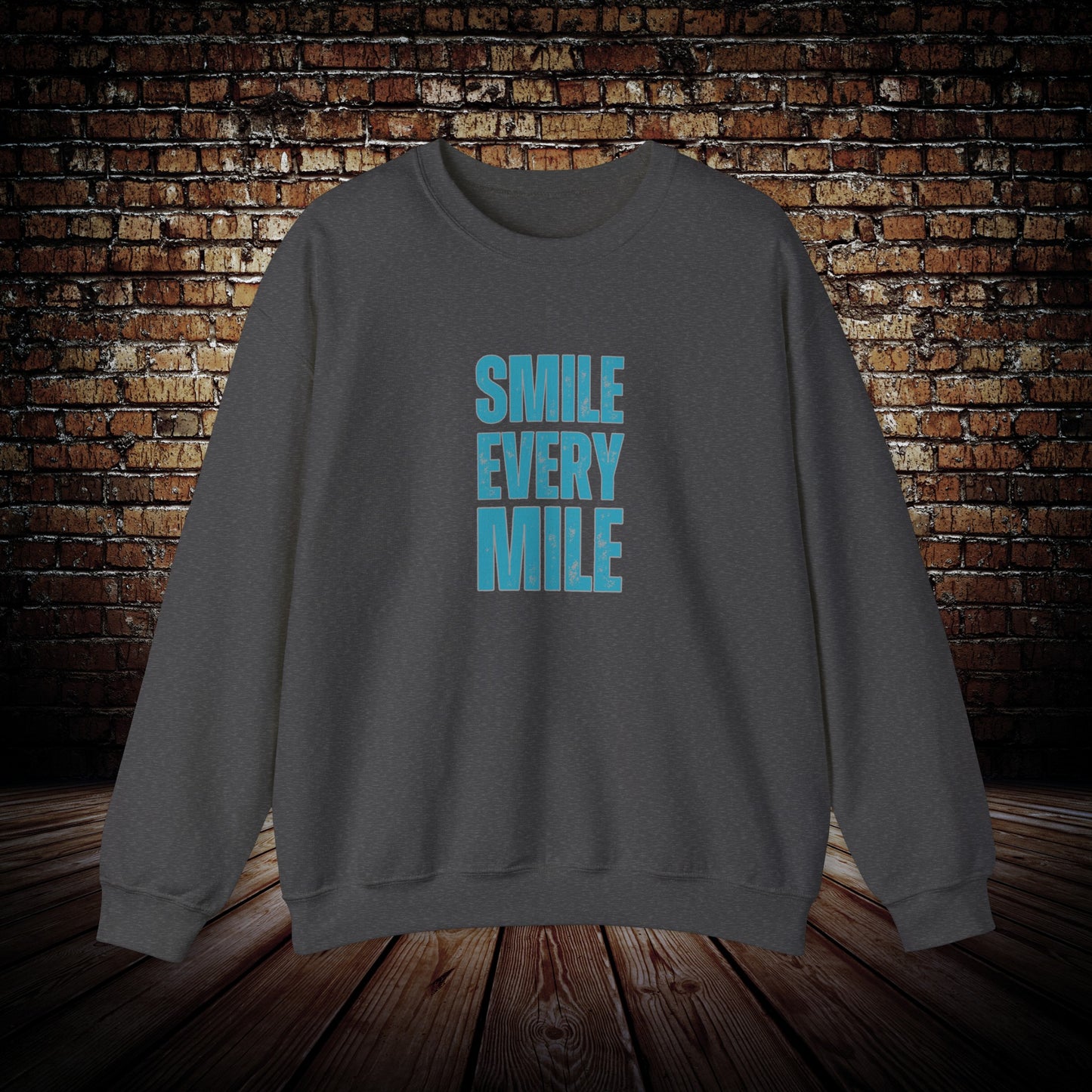 Smile Every Mile Running sweatshirt