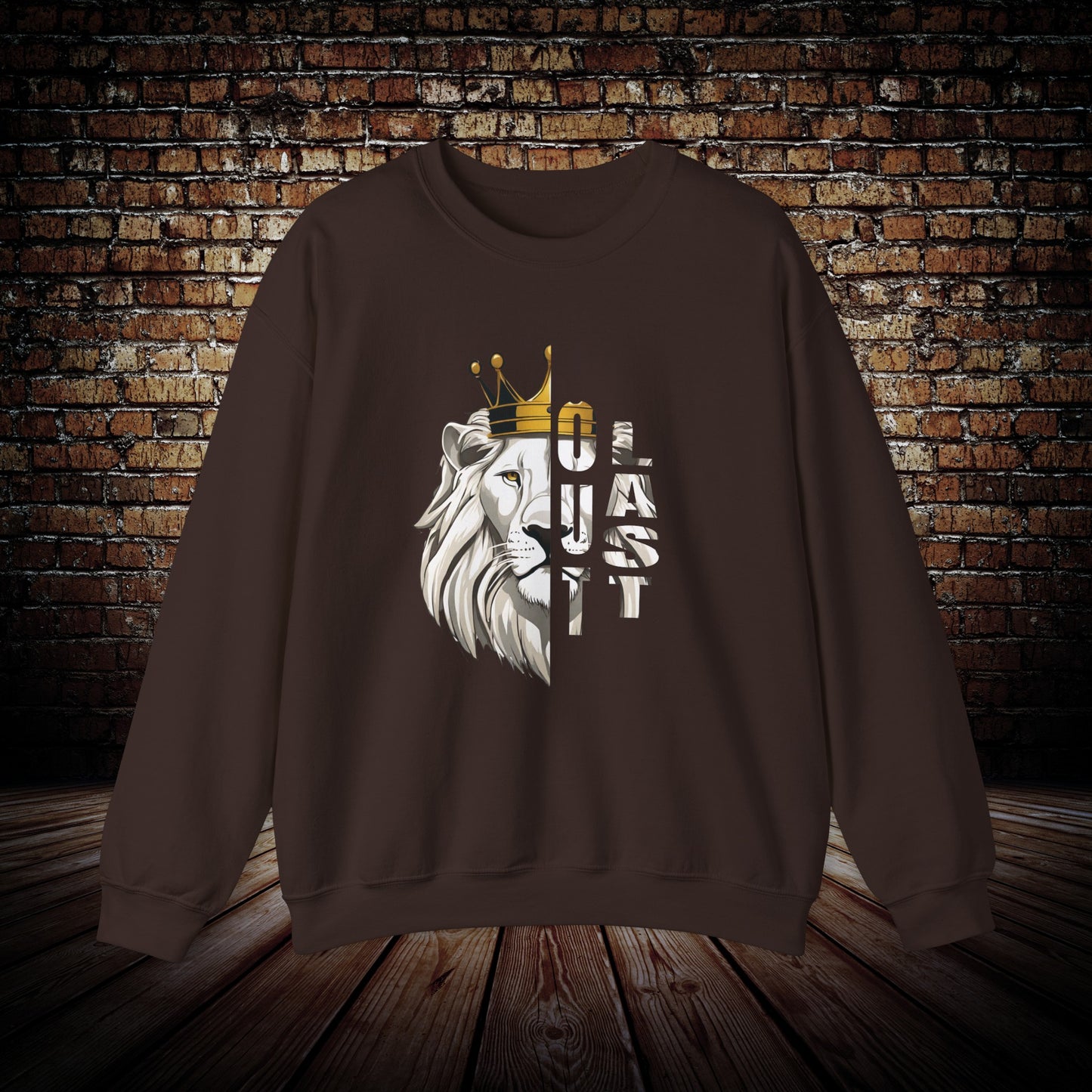 Outlast The Doubt Half Lion Unisex Sweatshirt