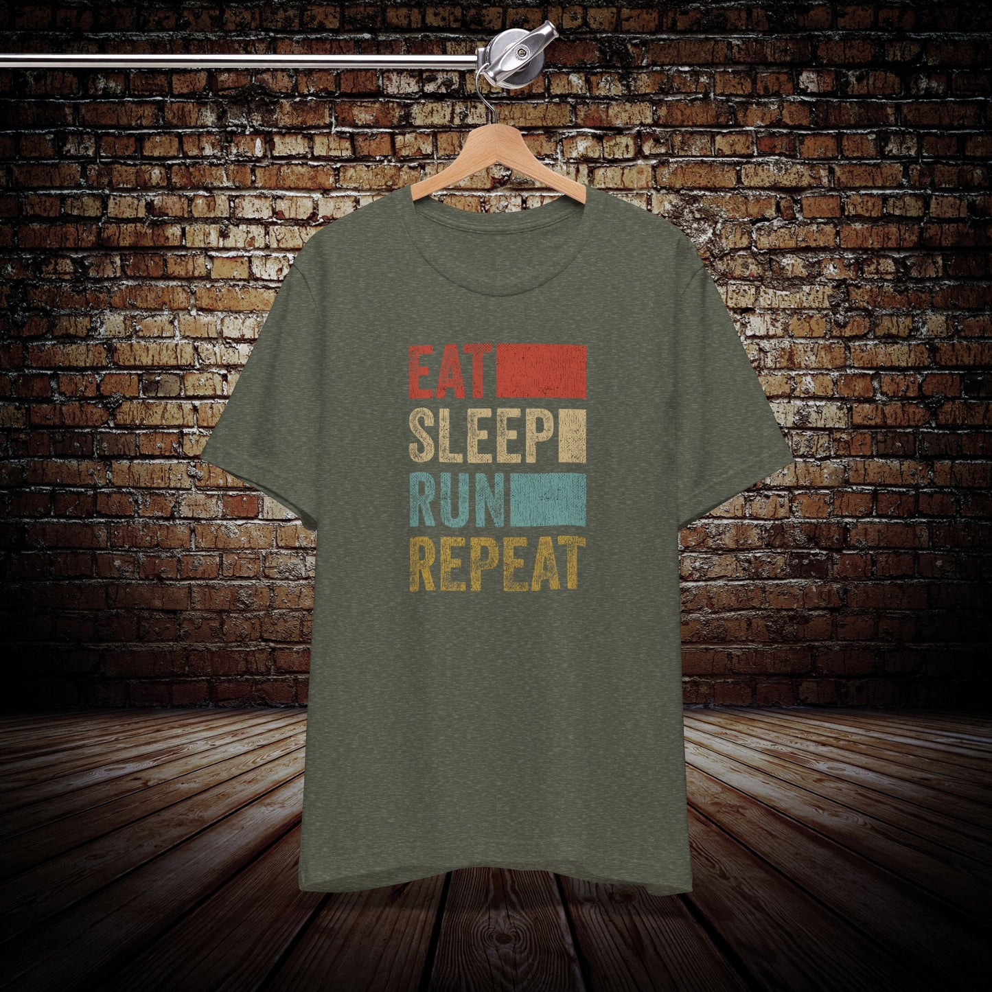 Eat, Sleep, Run, Repeat Graphic Tee