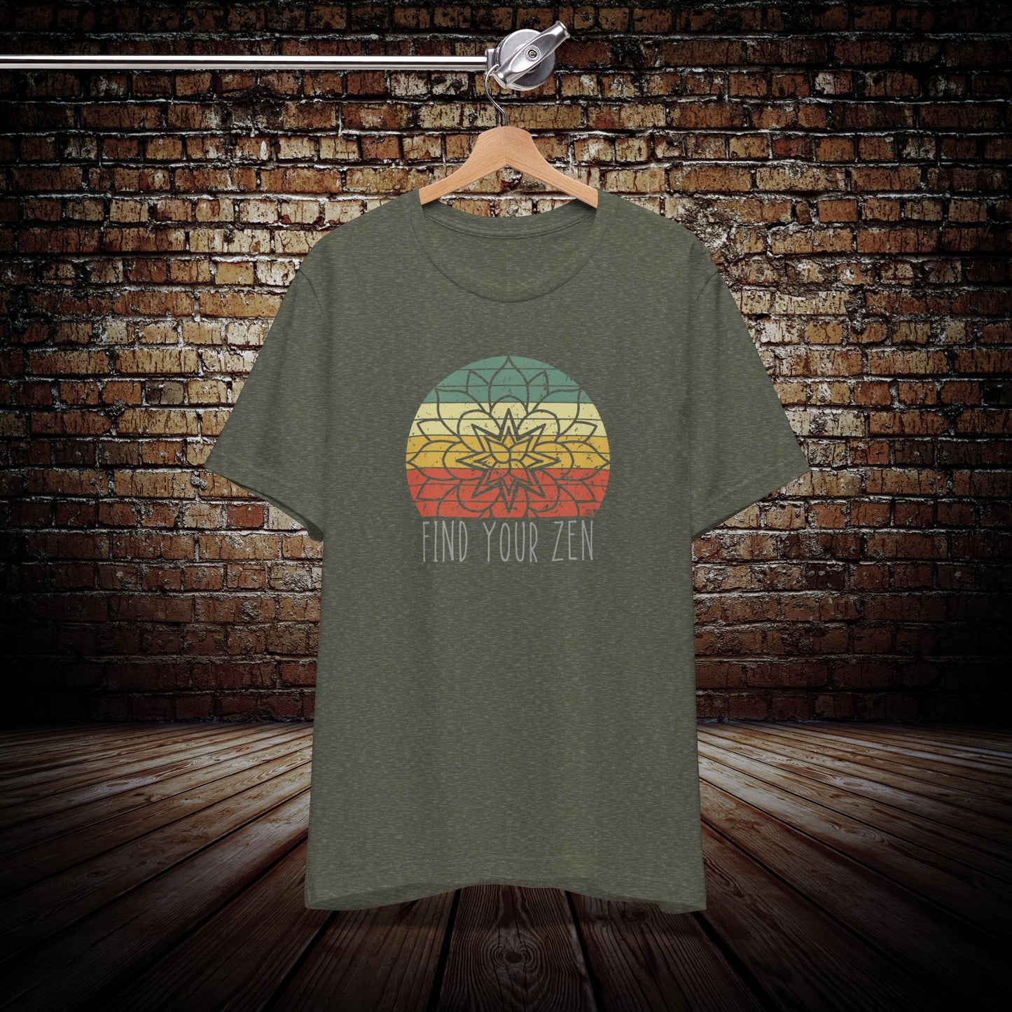 Find your Zen Mandala Graphic Tee