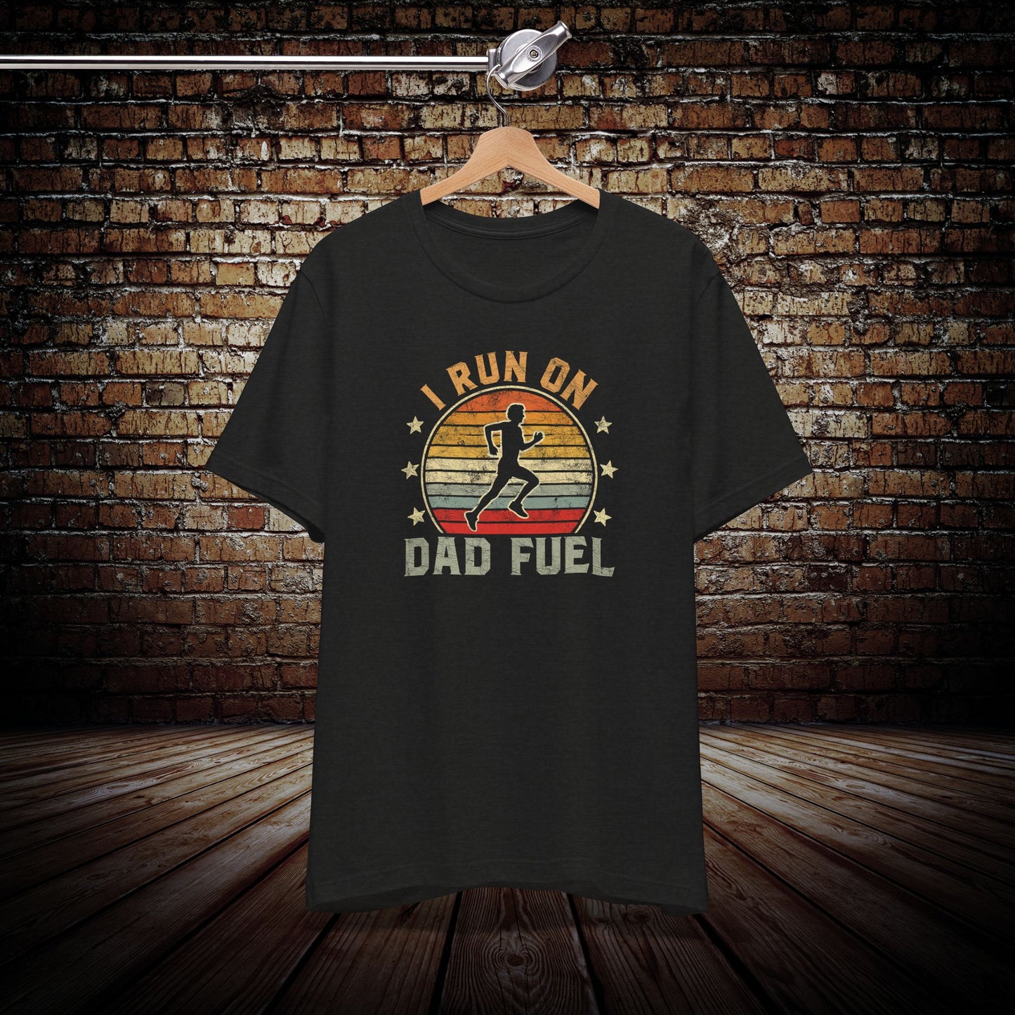 I run on dad fuel Graphic Tee