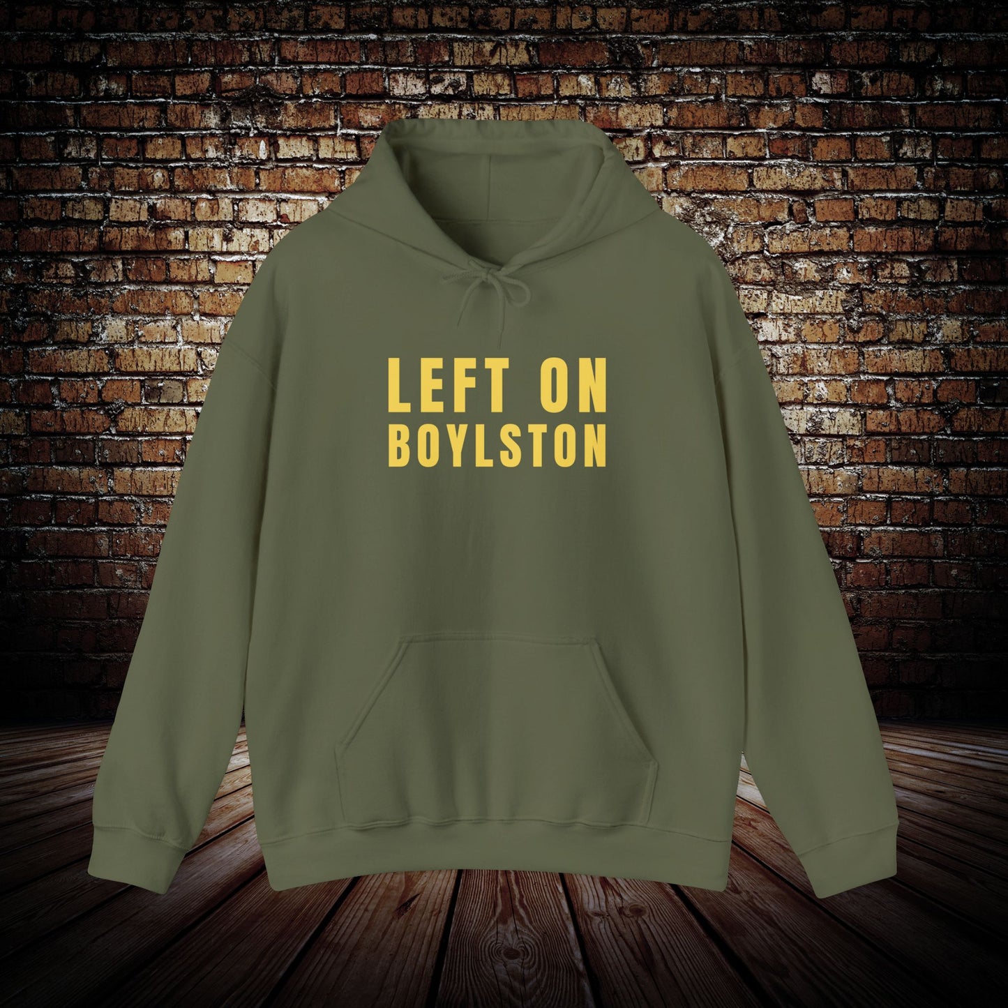 Left on Boylston Hoodie