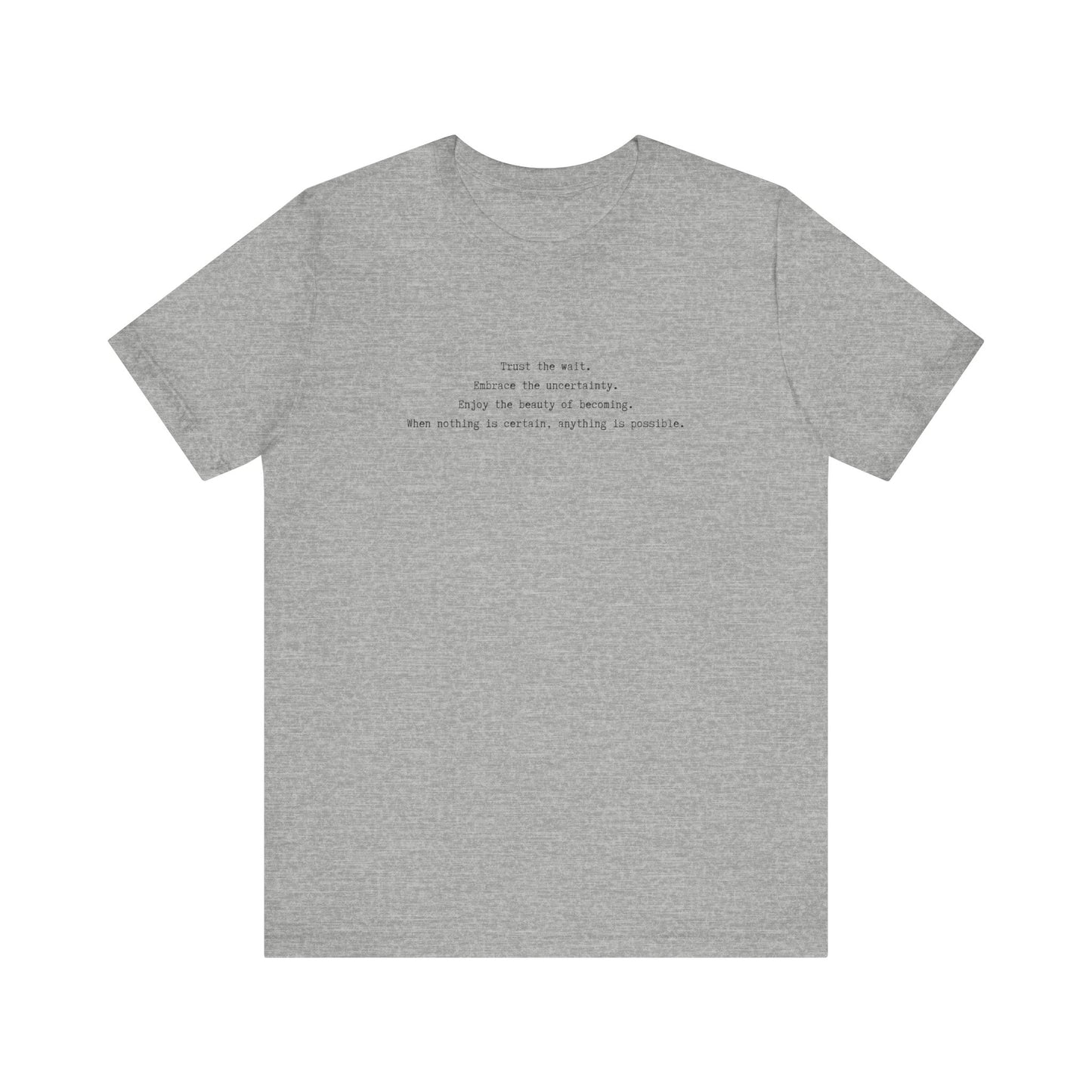 Anything is possible motivational t-shirt
