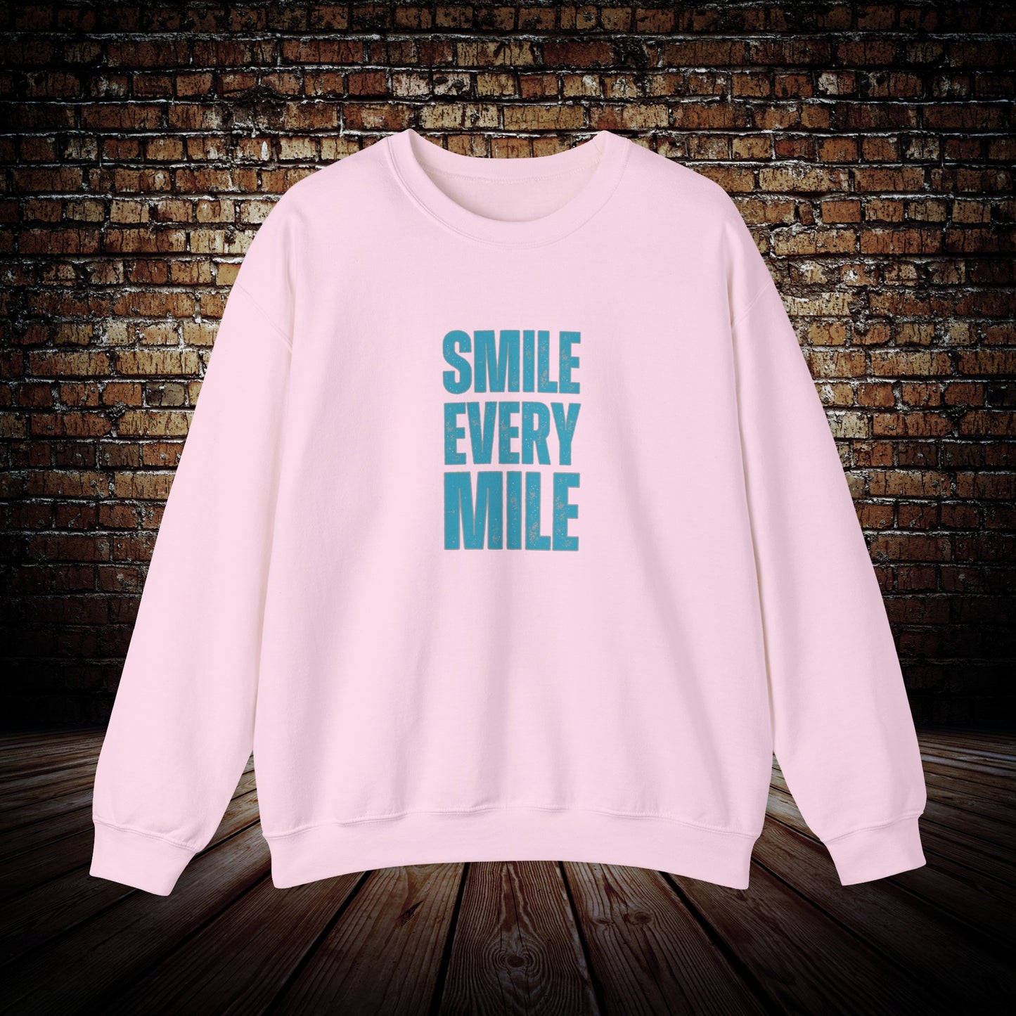 Smile Every Mile Running sweatshirt