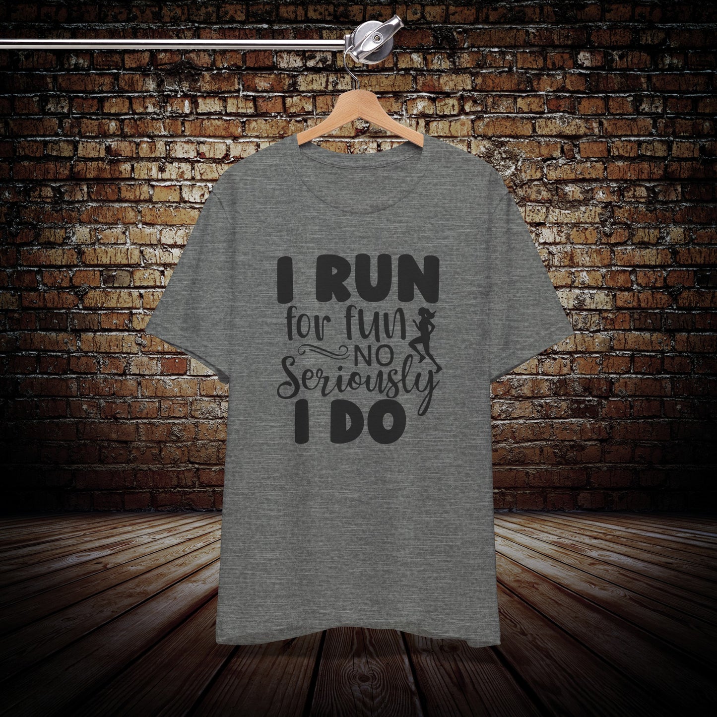 I Run for Fun Graphic Tee