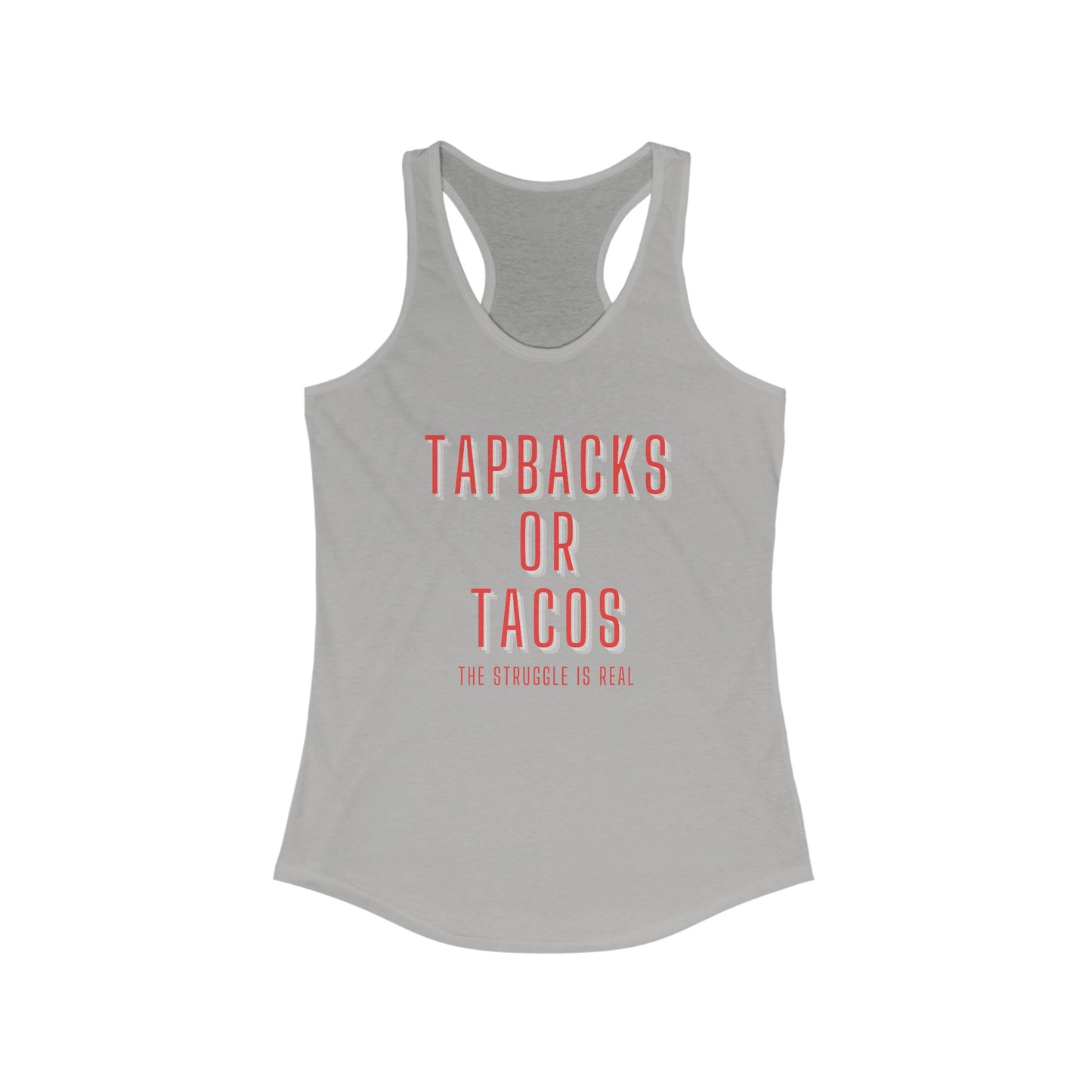 Tapbacks cycling tank top