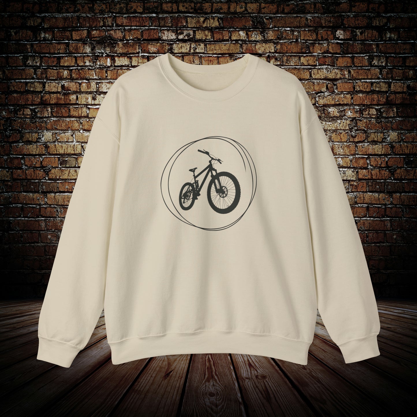 Mountain bike spinning Unisex Sweatshirt