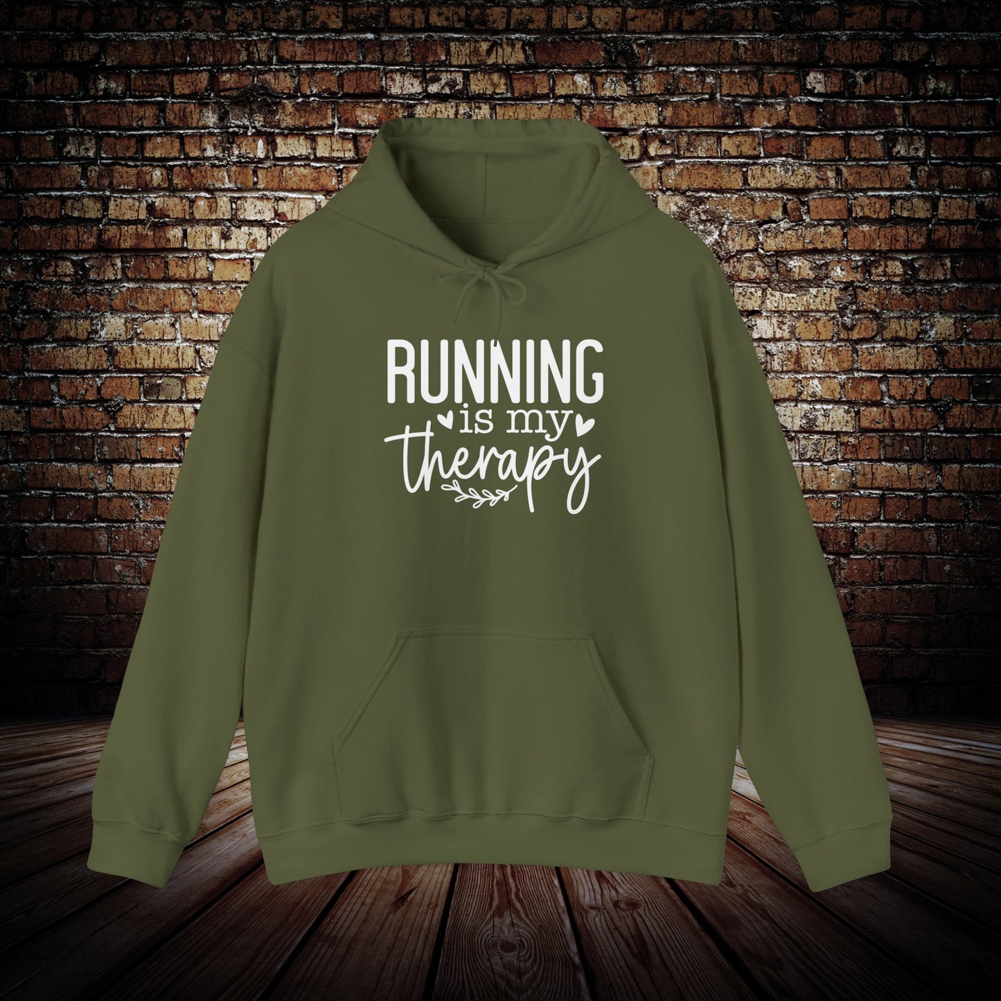 Running is my Therapy Hoodie