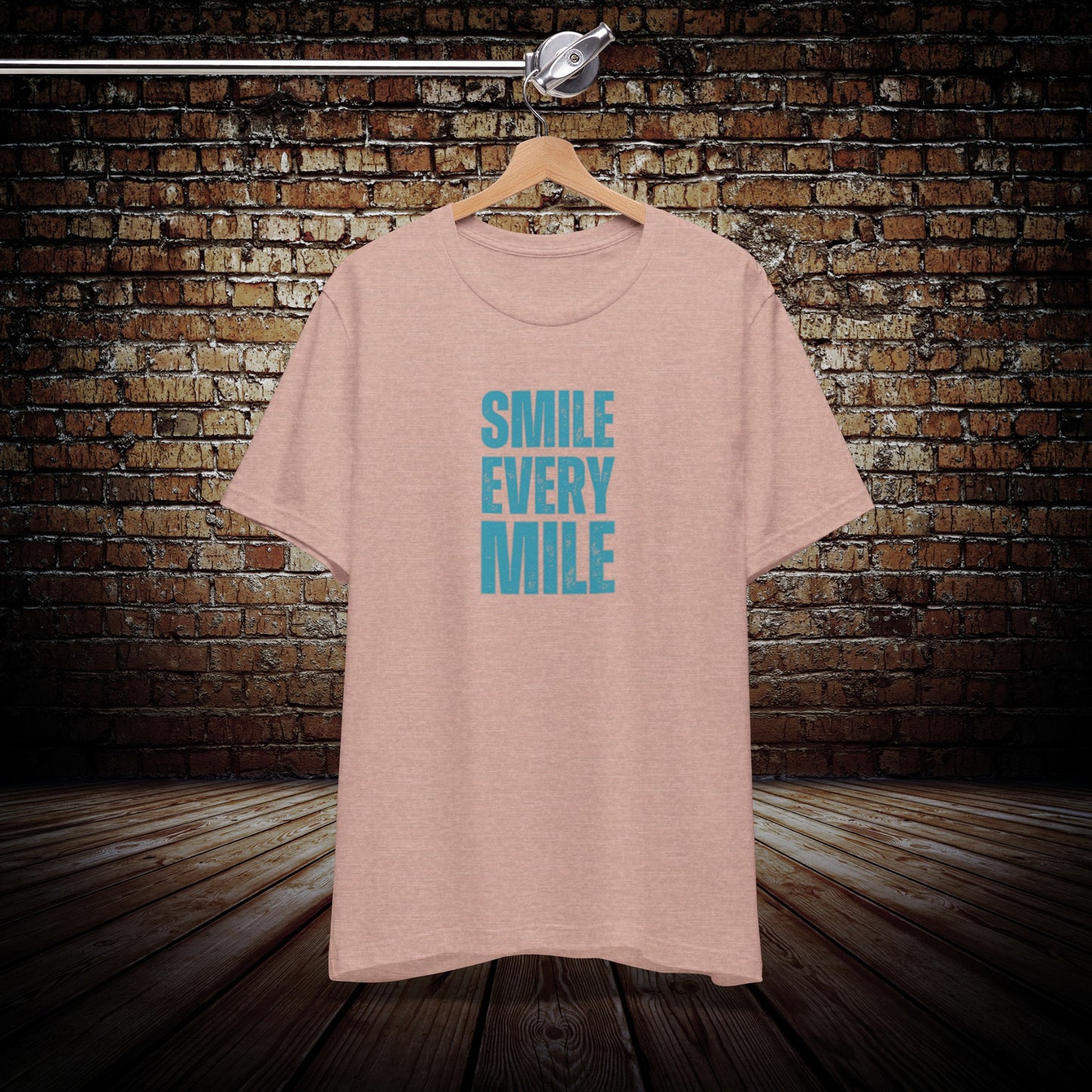 Unisex Running T-shirt - Smile Every Mile