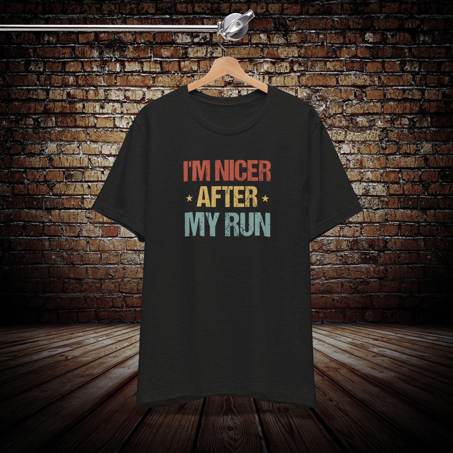 I'm nicer after my run Graphic Tee