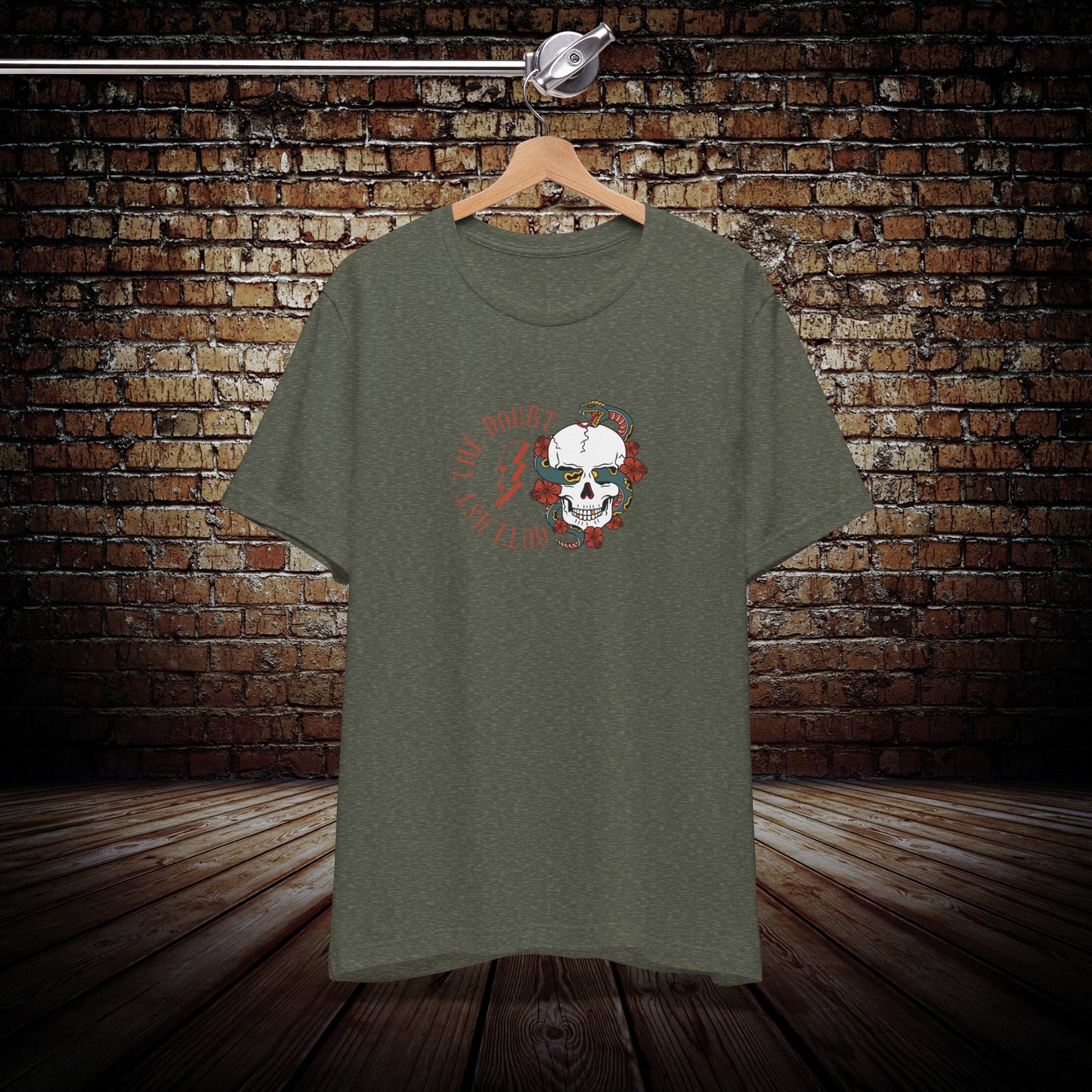 Outlast The Doubt - Skull & Snake - T-Shirt
