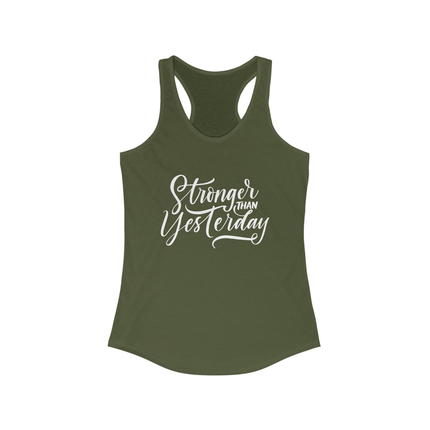 Stronger than yesterday Tank Top