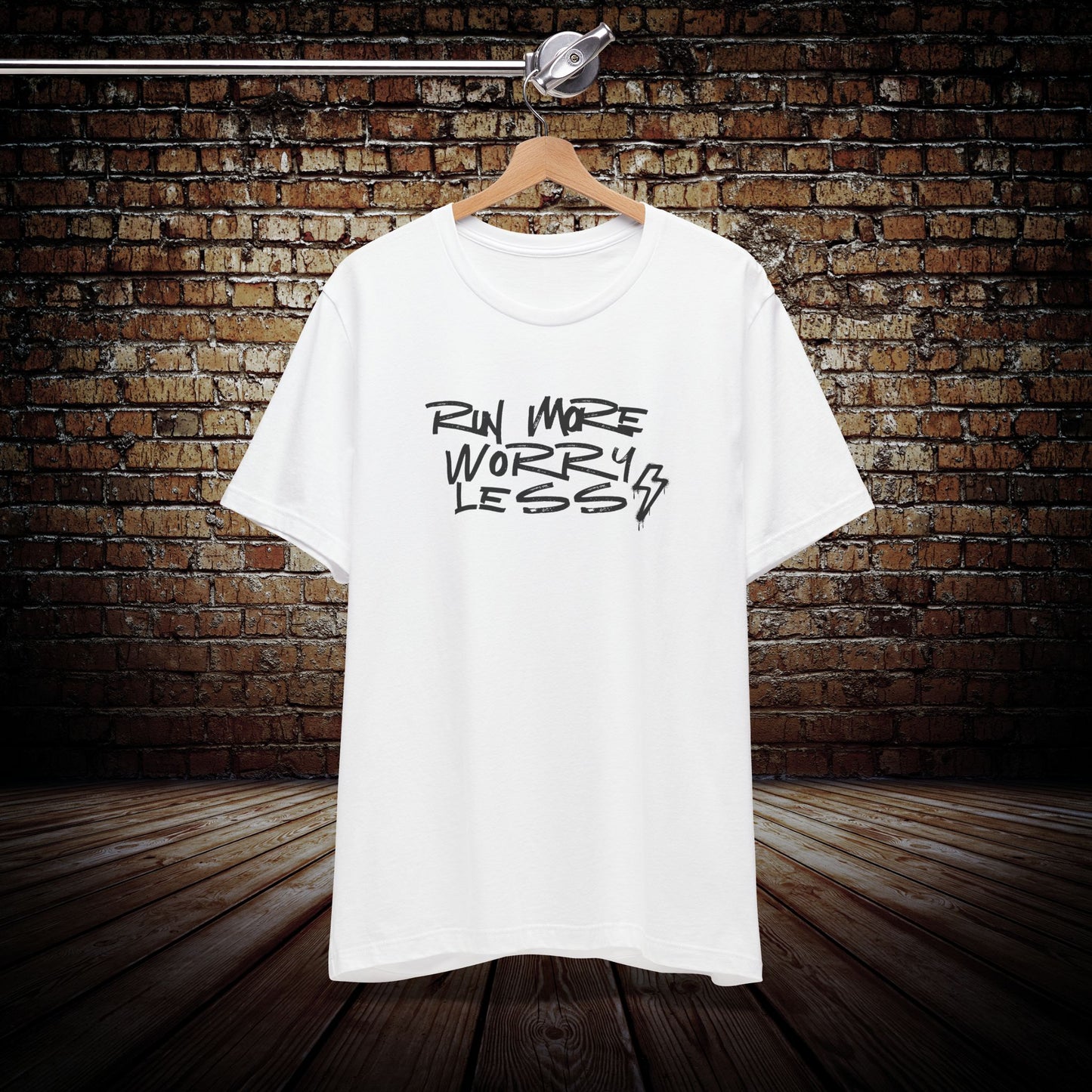 Run more worry less Graphic Tee