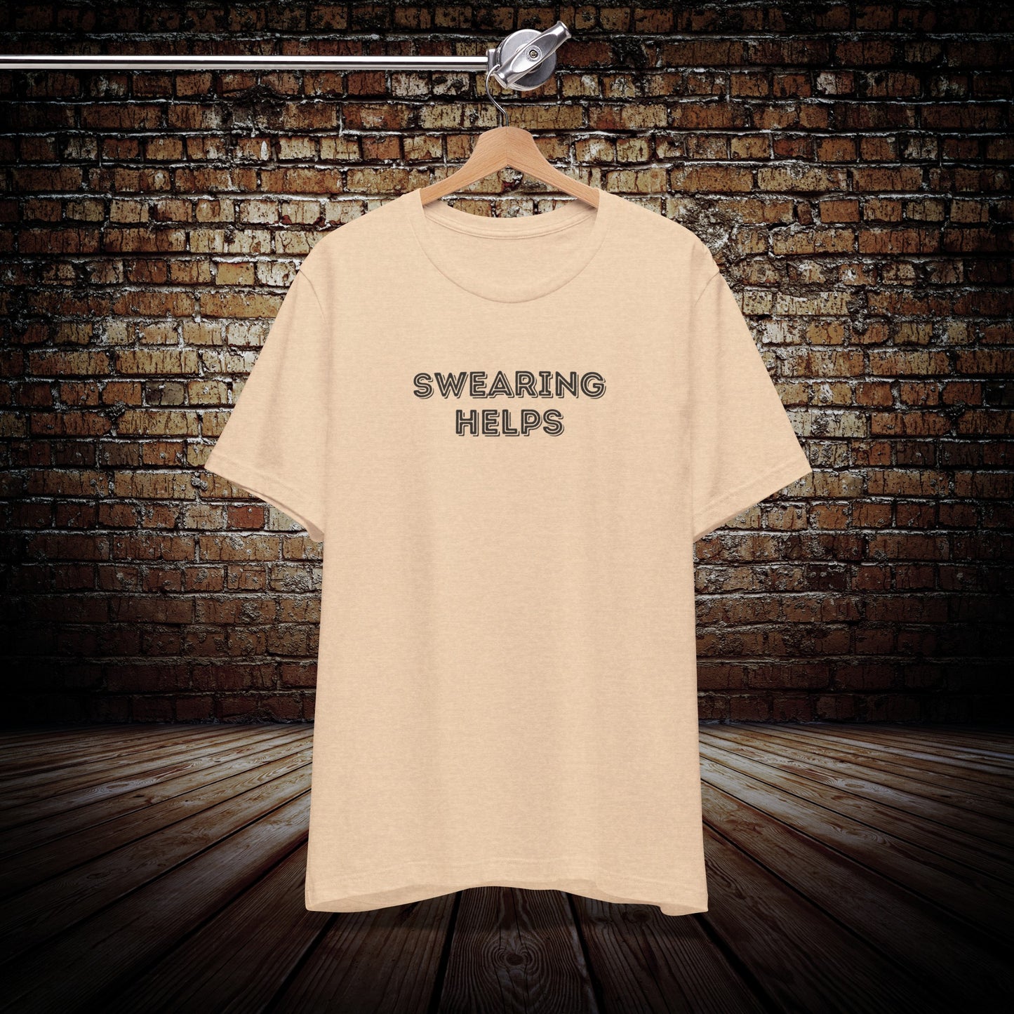 Swearing helps Unisex T-shirt