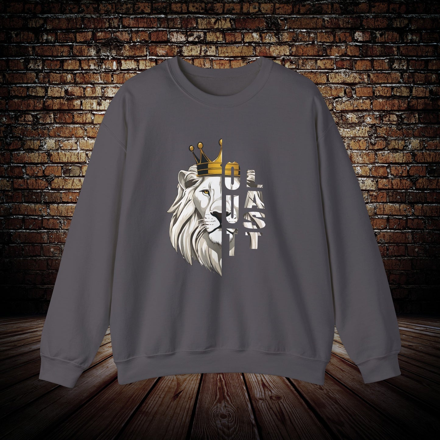 Outlast The Doubt Half Lion Unisex Sweatshirt