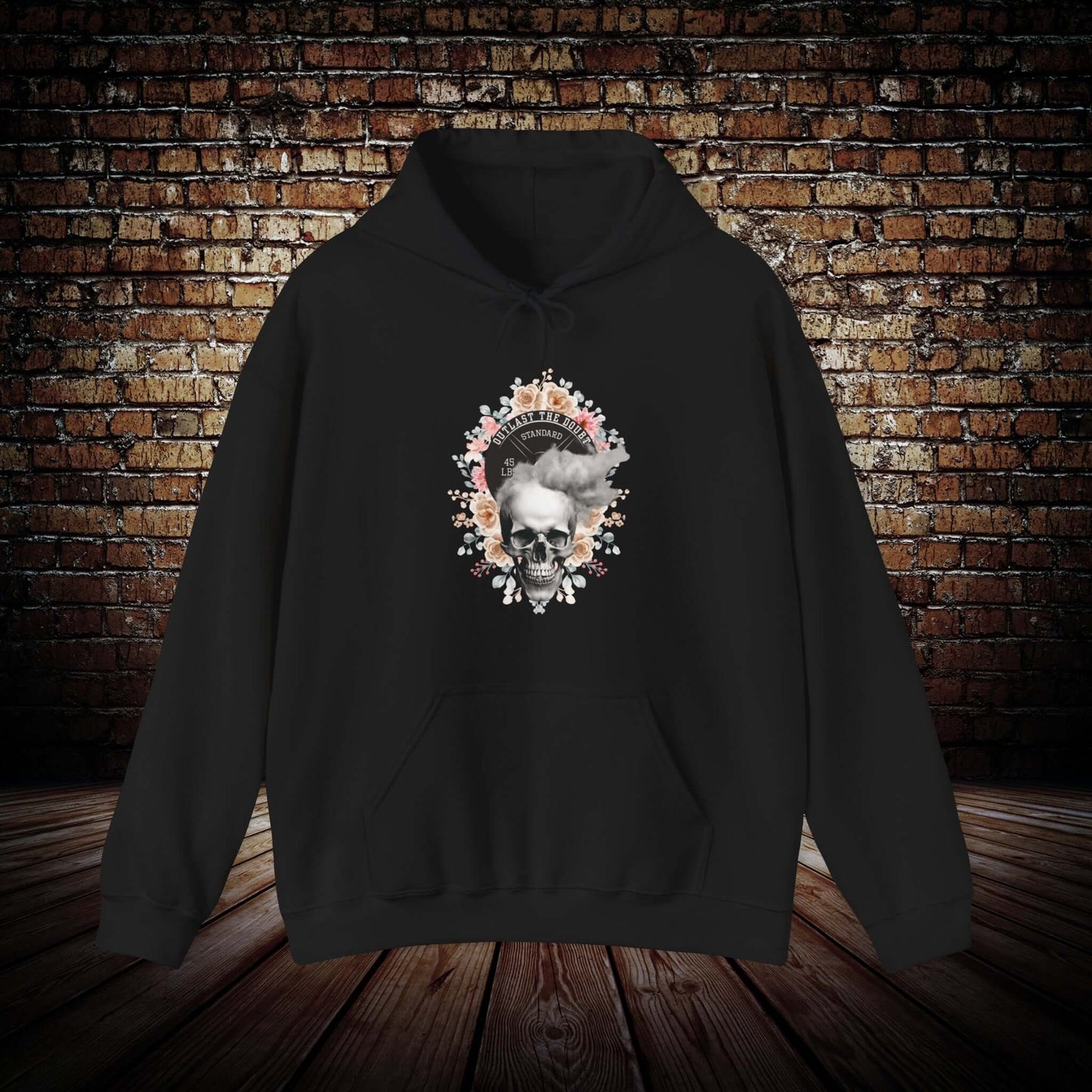 Motivational gym hoodie