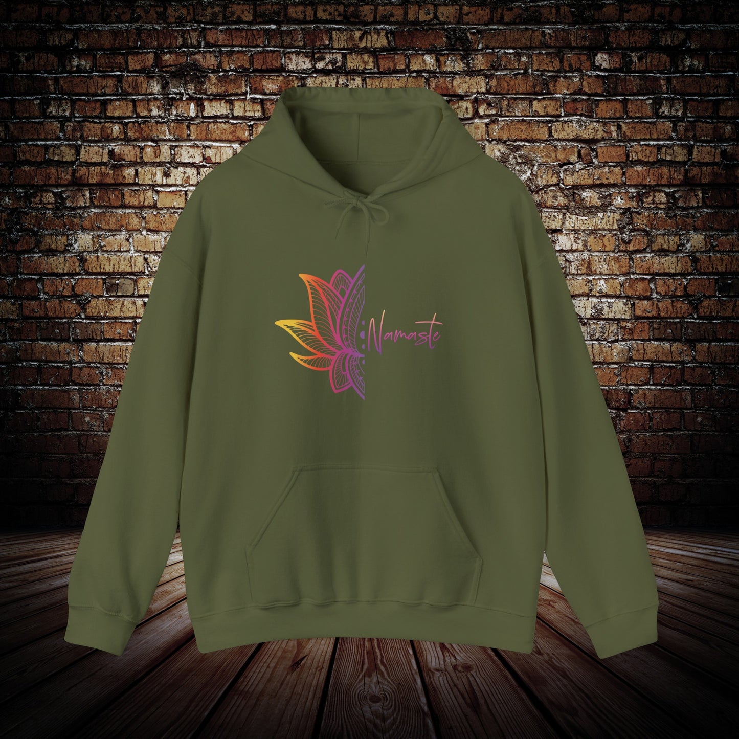 Yoga Namaste half Lotus Hoodie