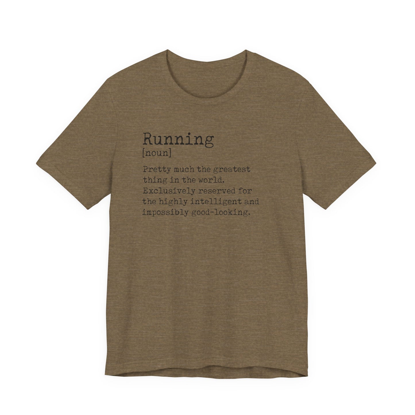 Running - noun Graphic Tee