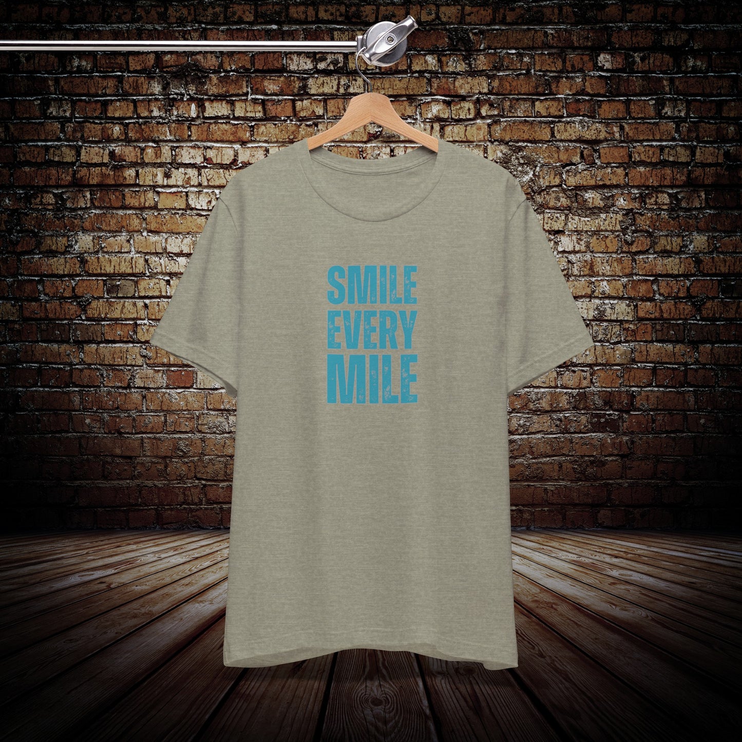 Unisex Running T-shirt - Smile Every Mile