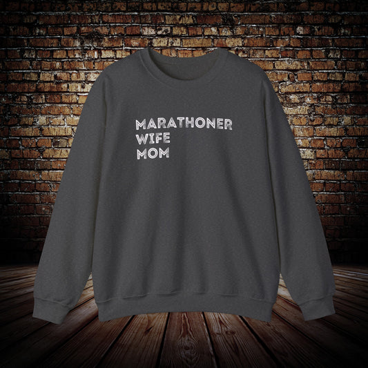 Marathoner Wife Mom Shirt