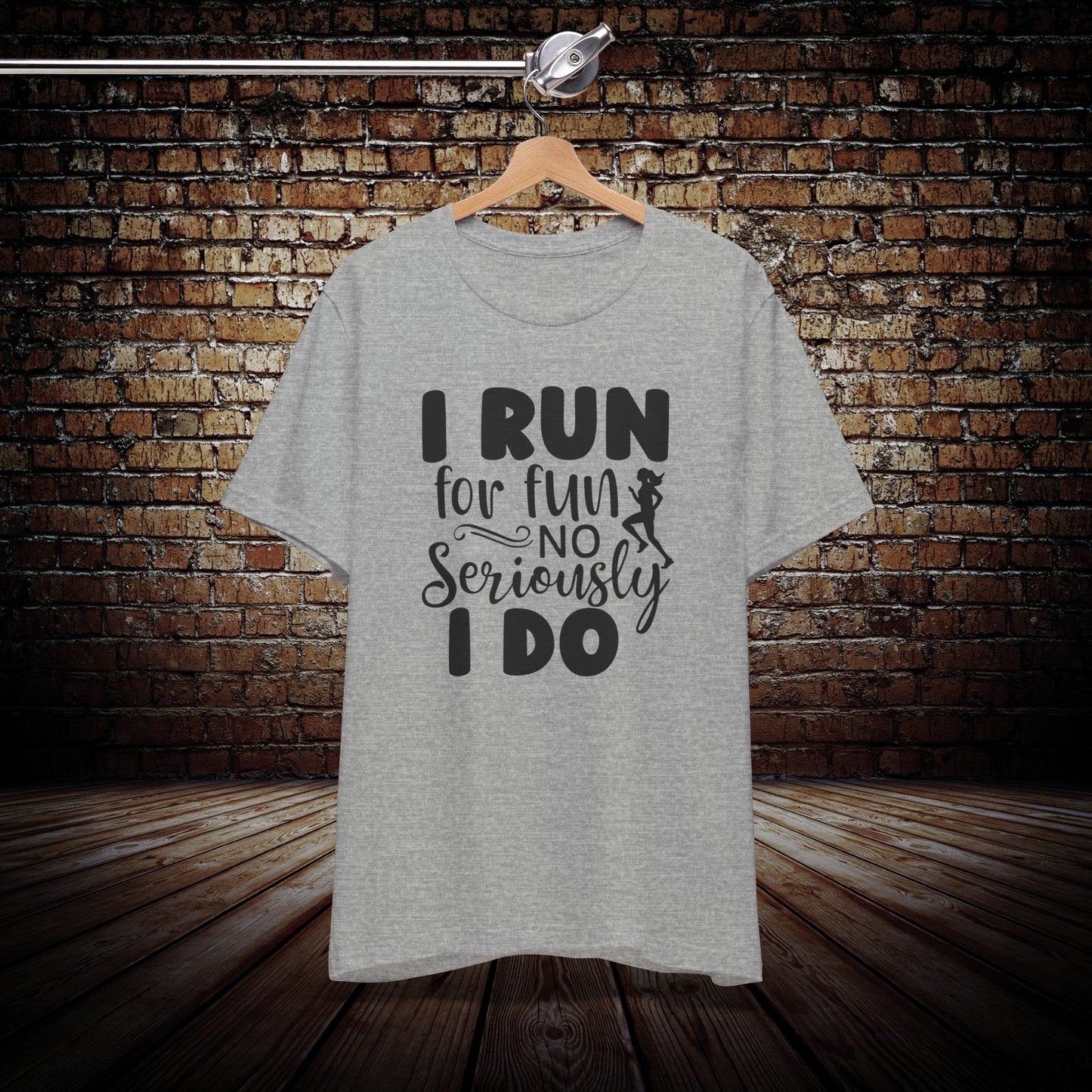 I Run for Fun Graphic Tee