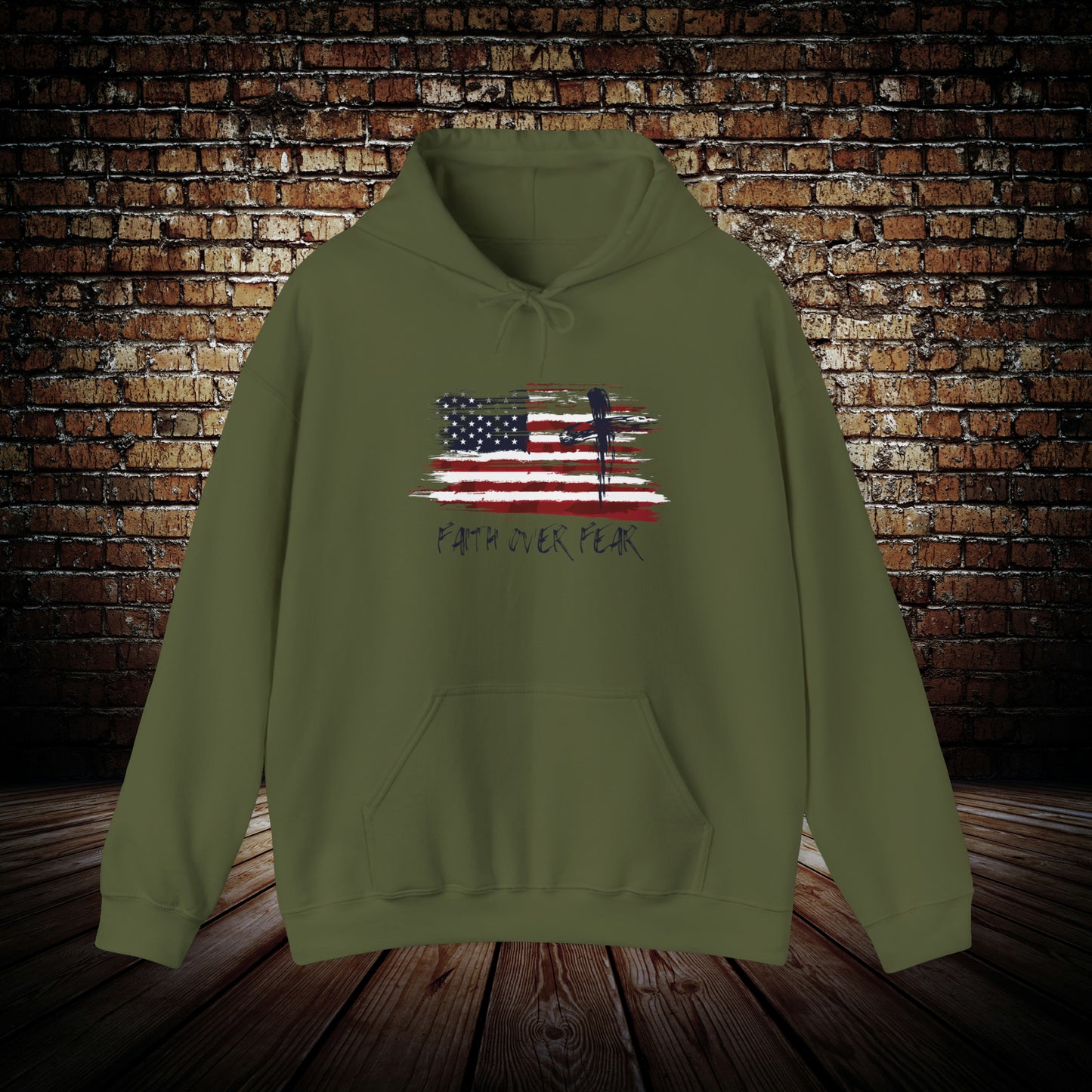 Faith over fear hoodie