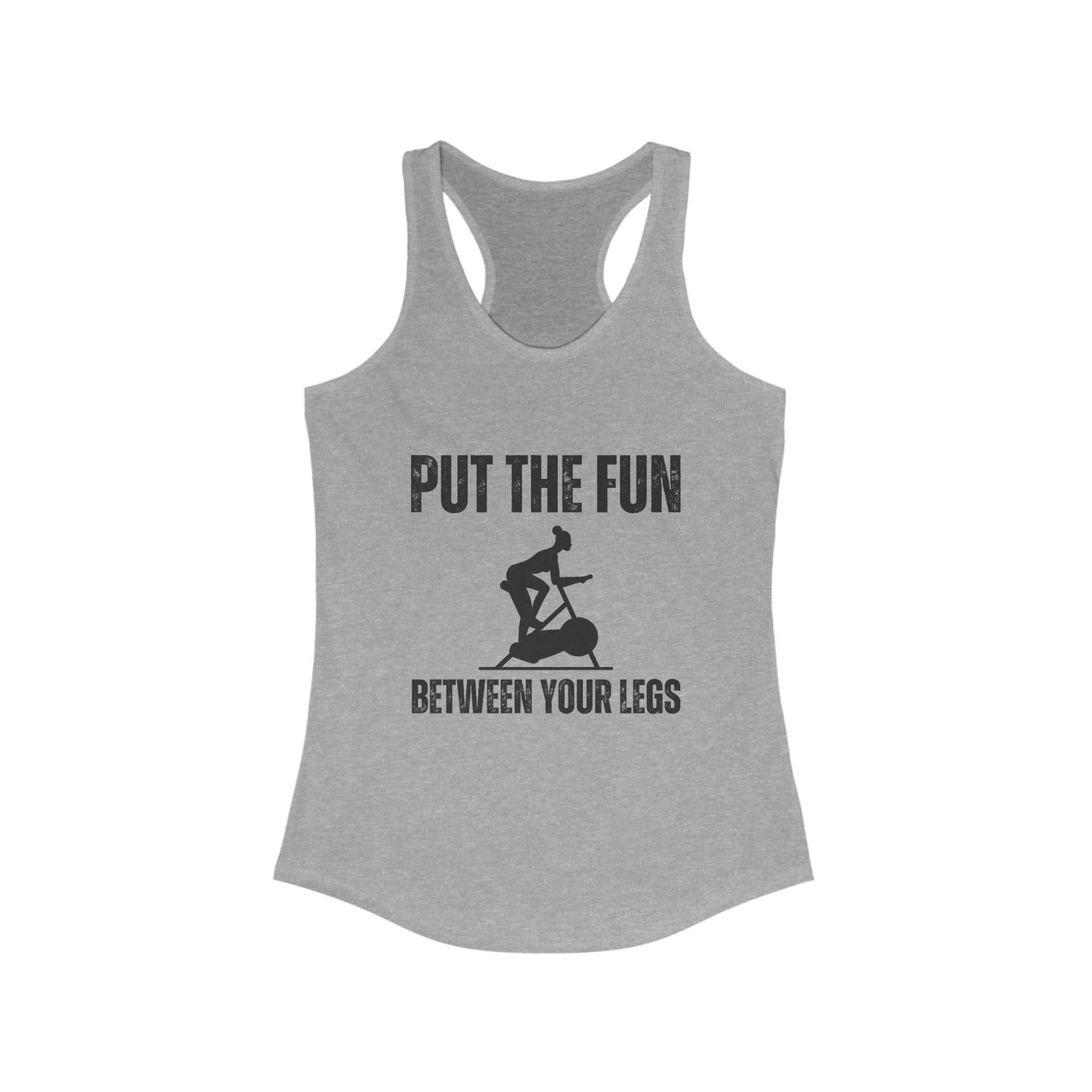 Funny Spin class tank top