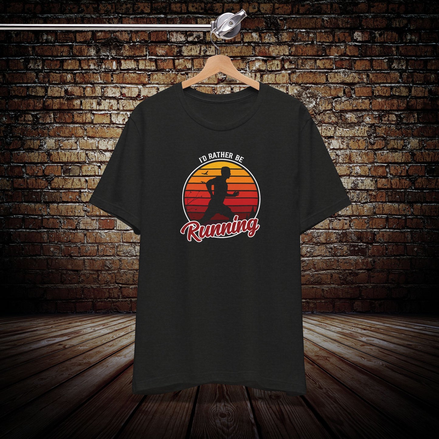 I'd rather be running Graphic Tee