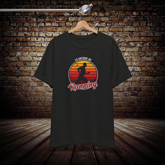 I'd rather be running Graphic Tee