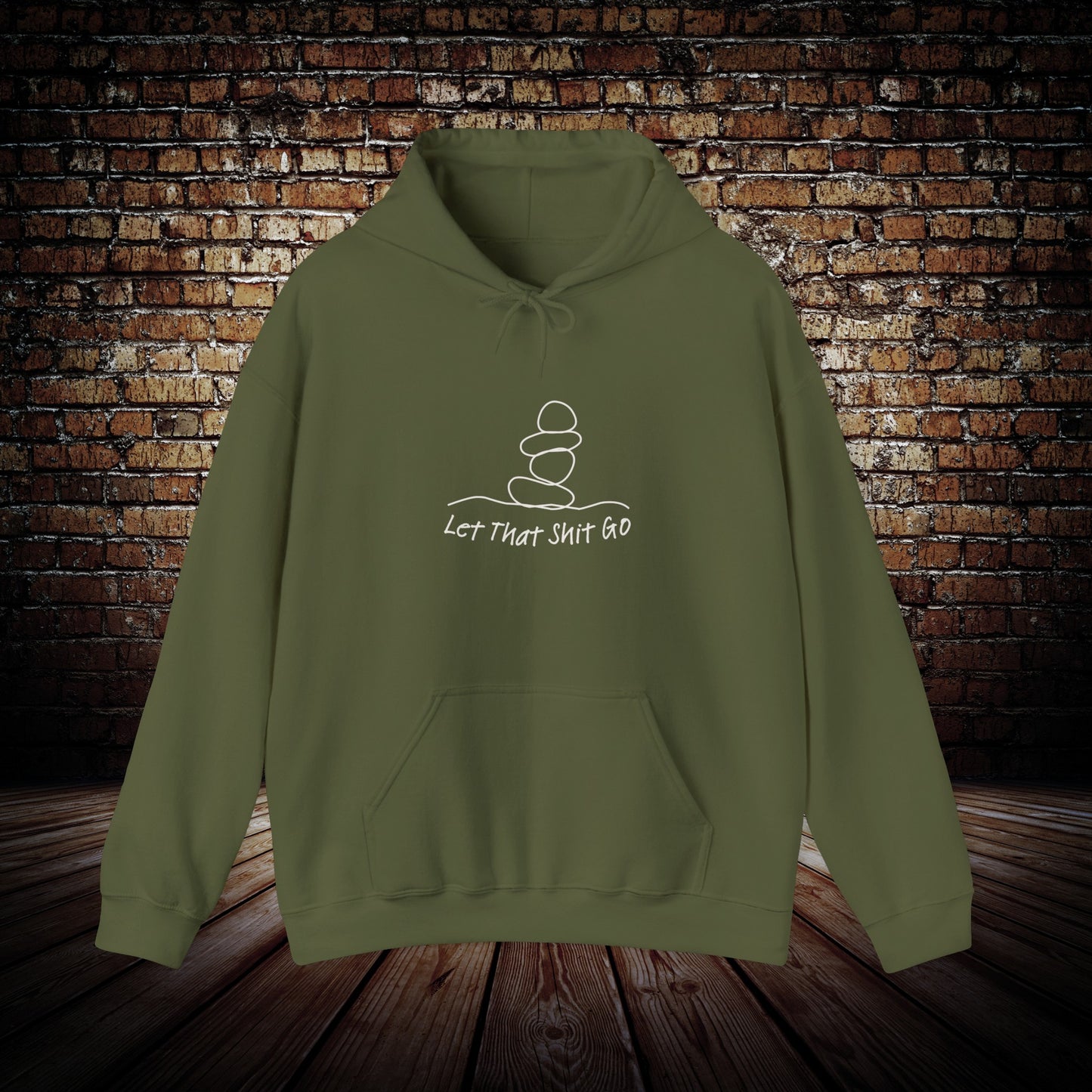 Let That Shit Go - Yoga Inspired Hoodie