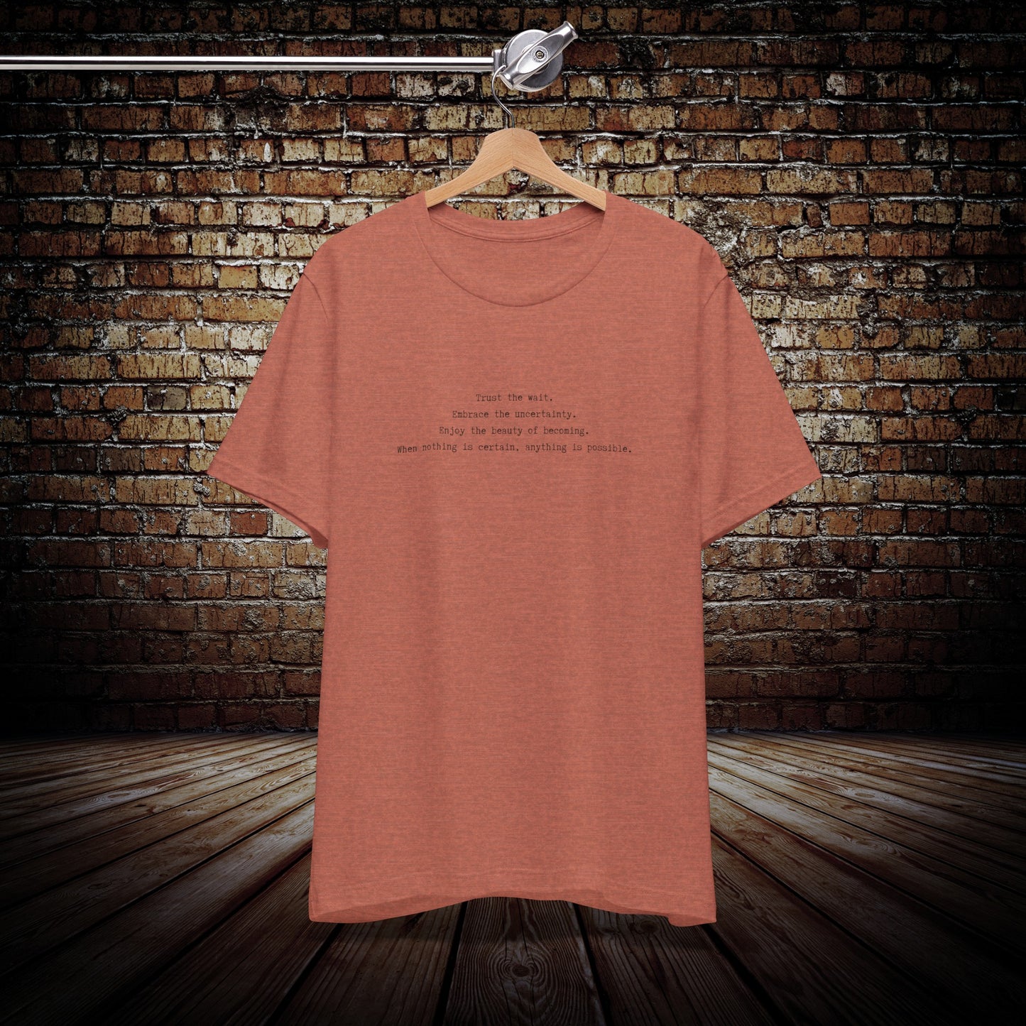 Anything is possible motivational t-shirt