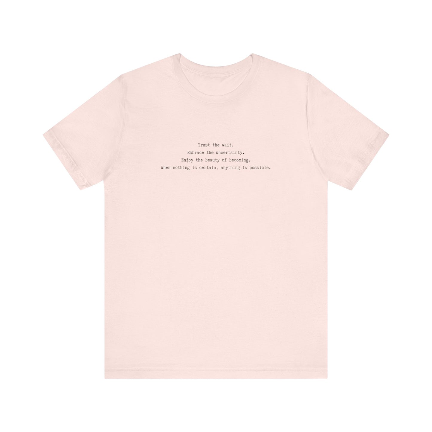 Anything is possible motivational t-shirt