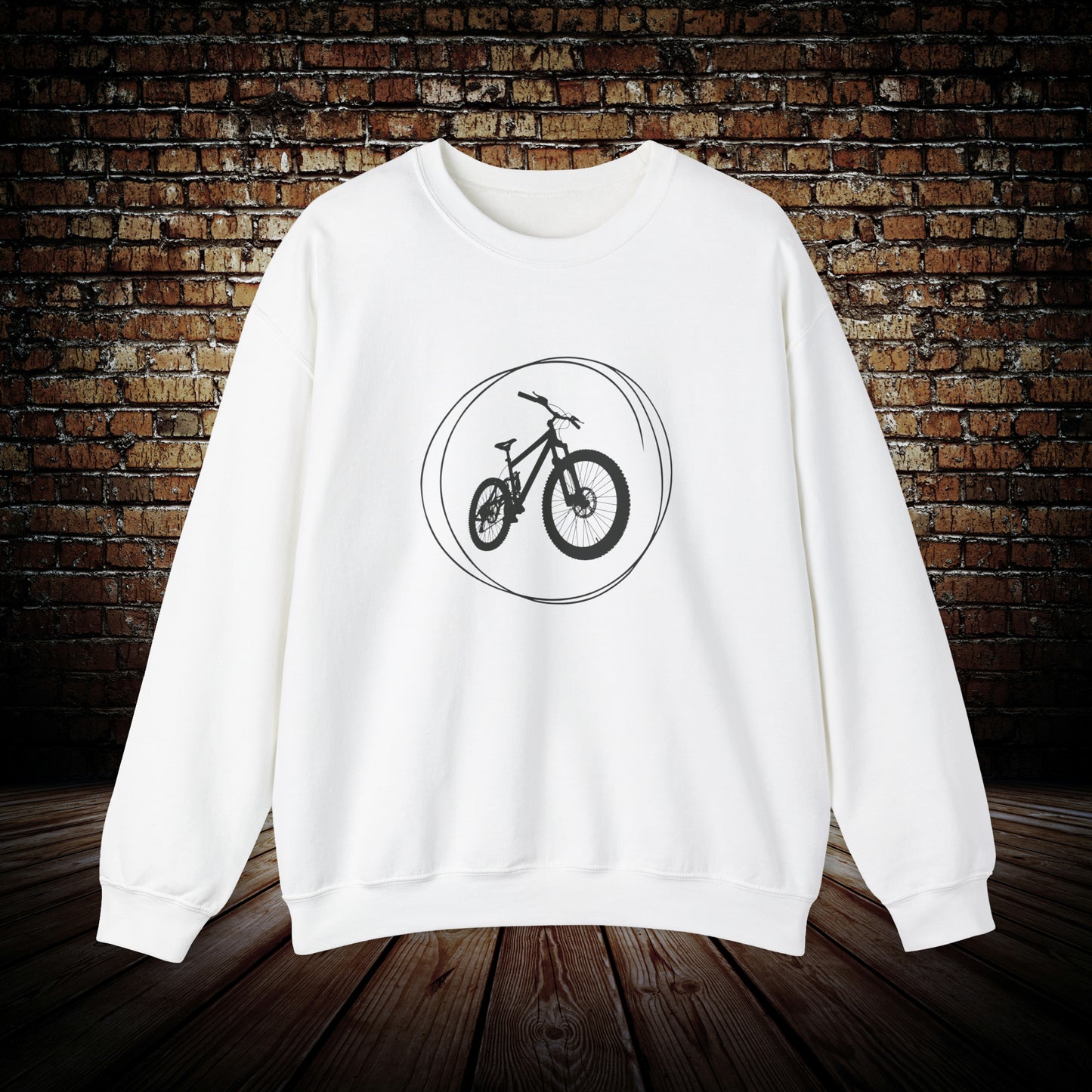 Mountain bike spinning Unisex Sweatshirt