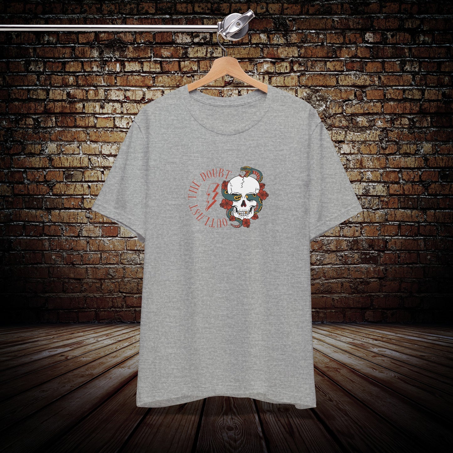 Lightning bolt skull shirt