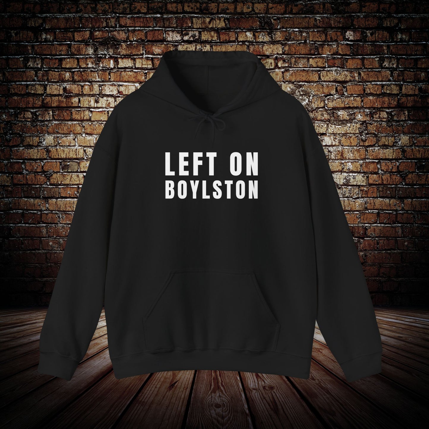 Left on Boylston Hoodie