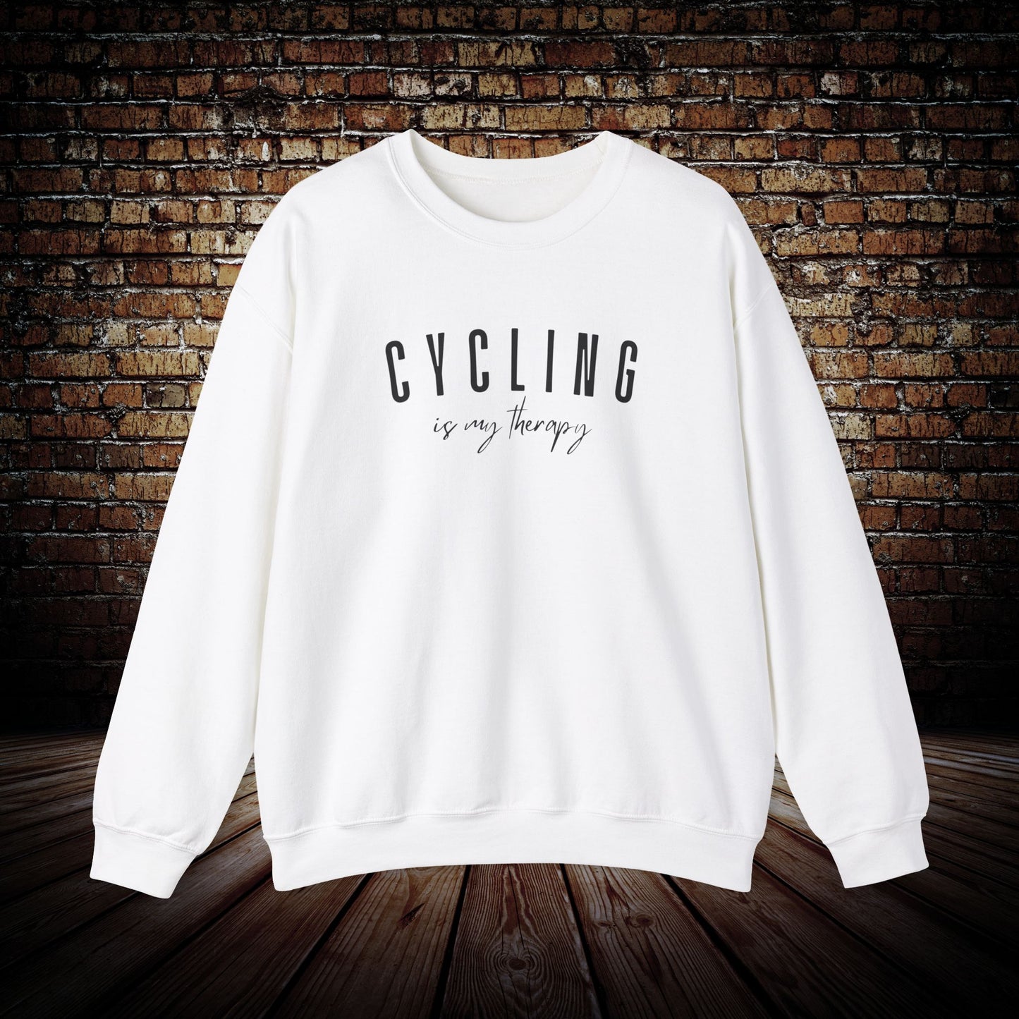 CYCLING is my therapy Sweatshirt