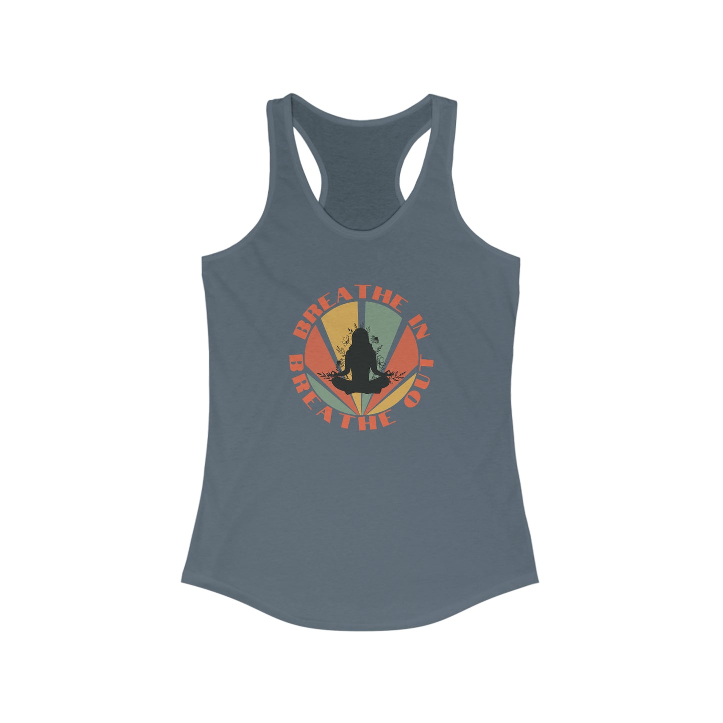 Breathe In Breathe Out - Yoga Inspired Tank Top