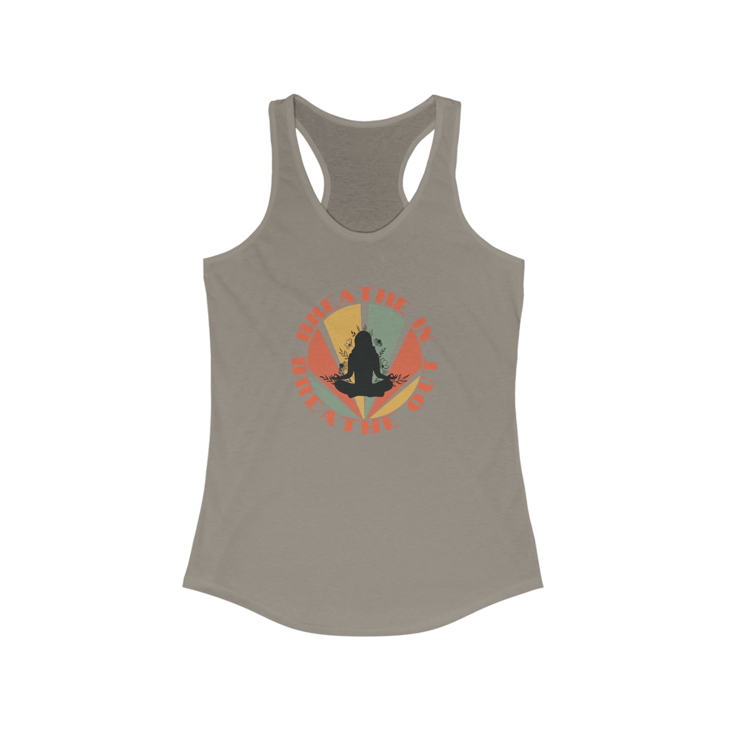 Breathe In Breathe Out - Yoga Inspired Tank Top